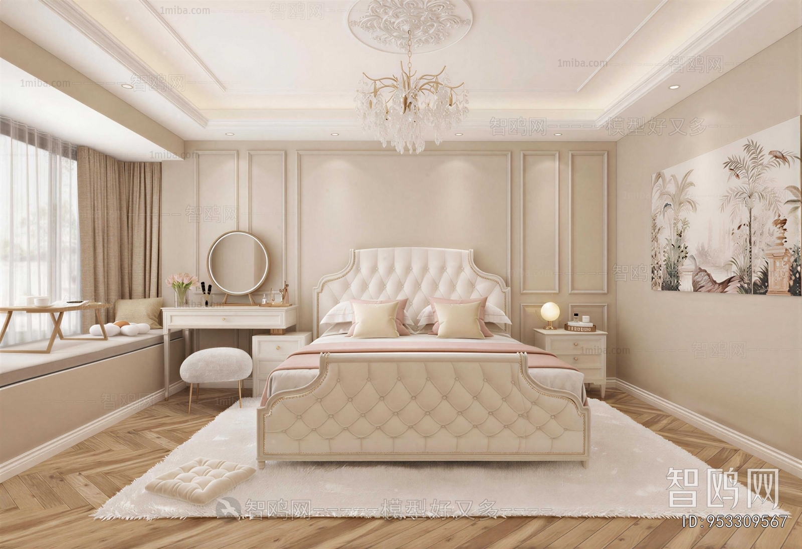 French Style Bedroom