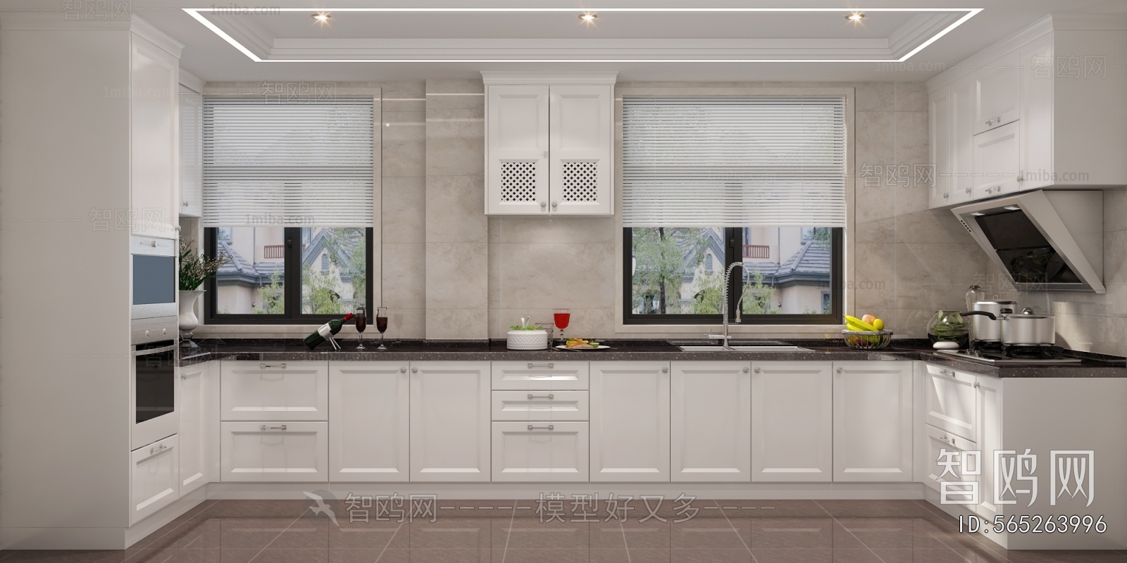 Simple European Style The Kitchen
