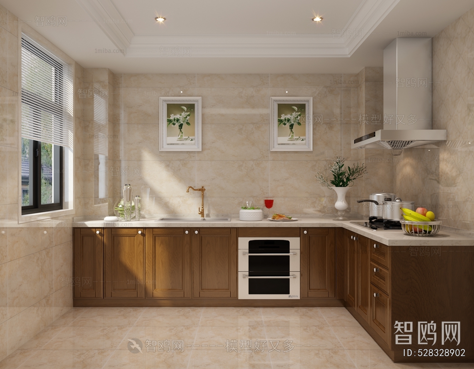 Simple European Style The Kitchen