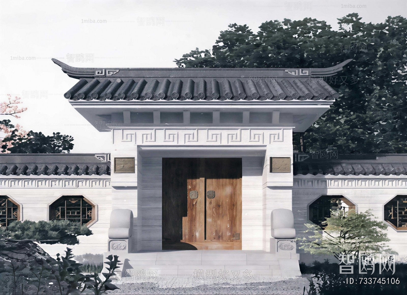 Chinese Style Facade Element
