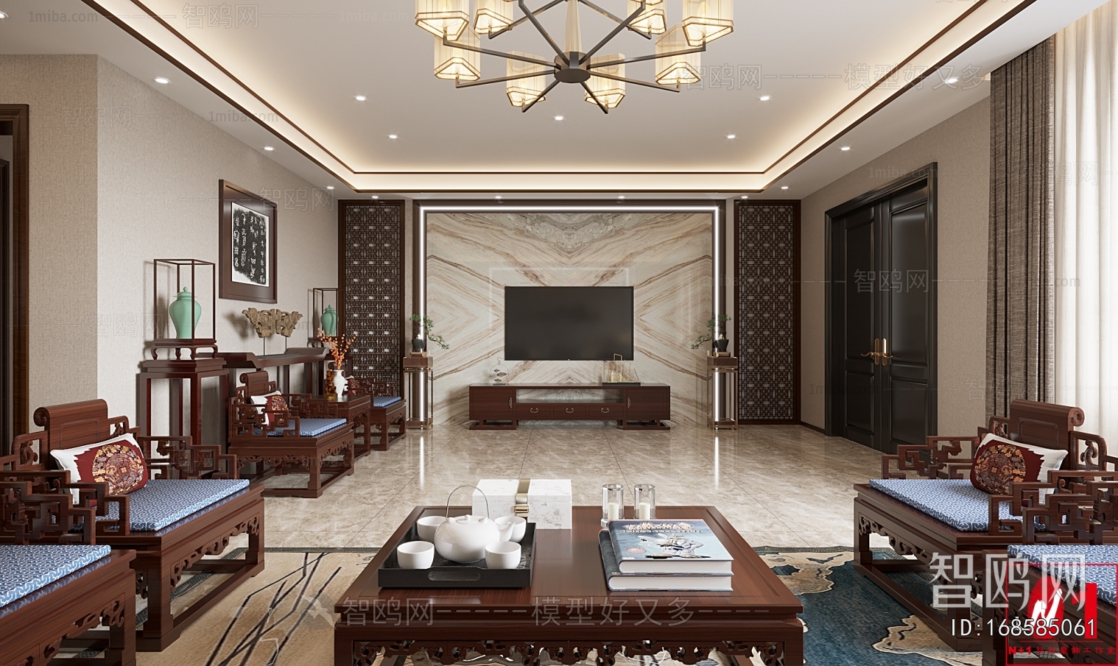 Chinese Style A Living Room