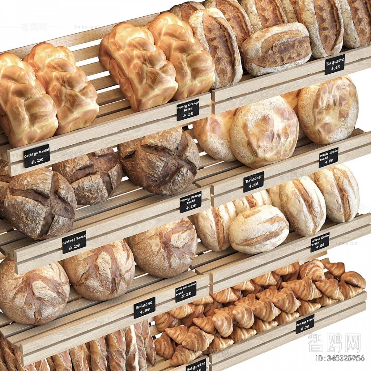 Modern Bread Cake