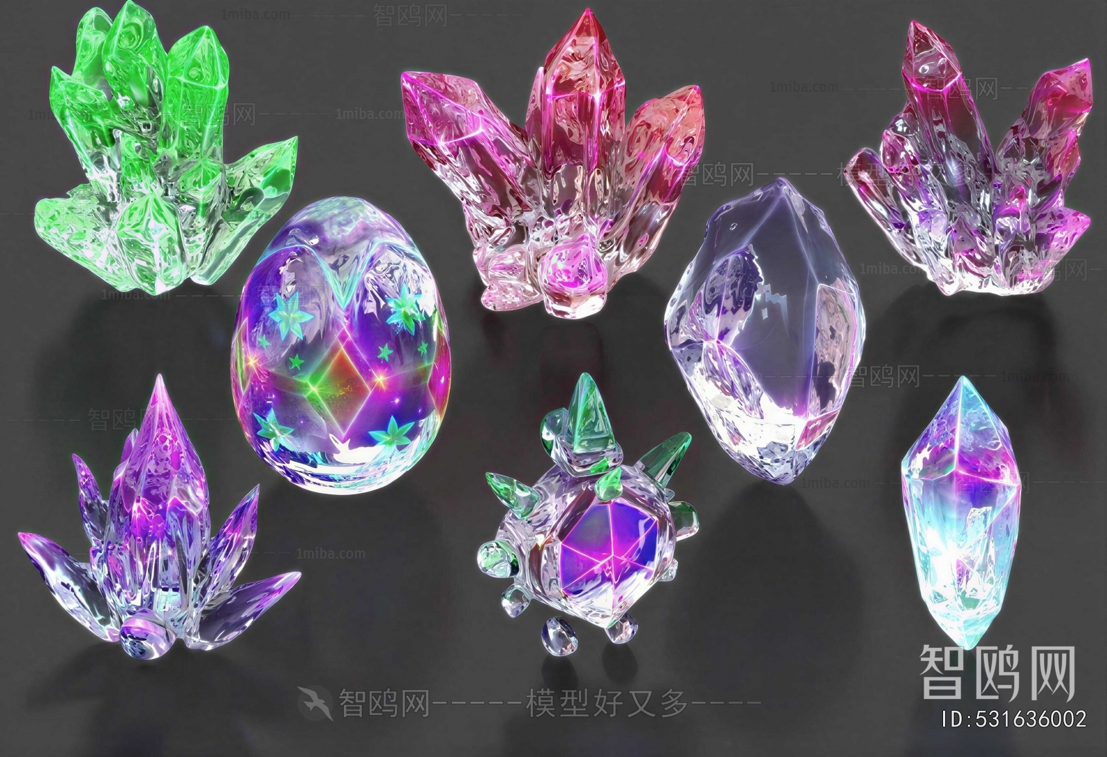 Modern Crystal Lamp