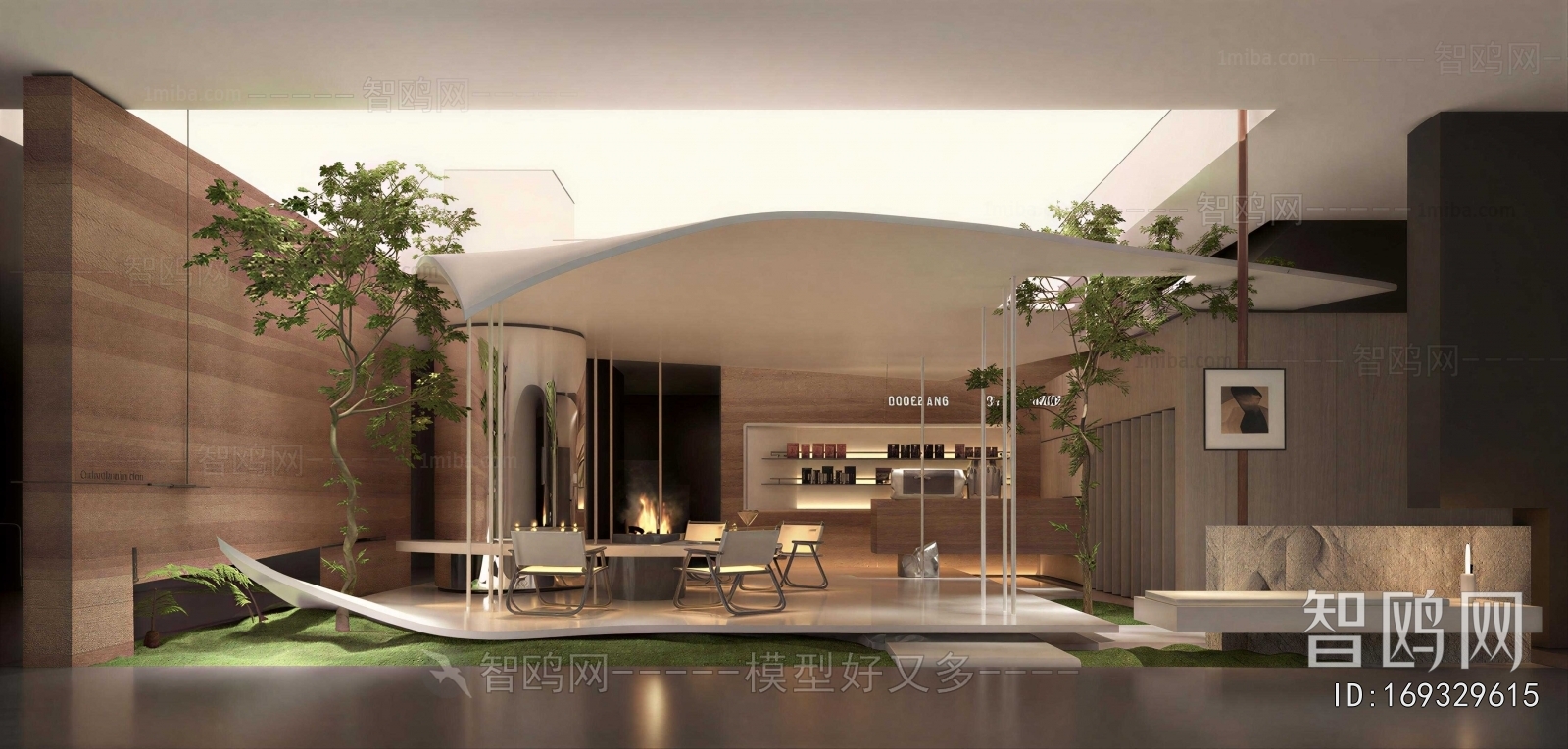 Modern Cafe