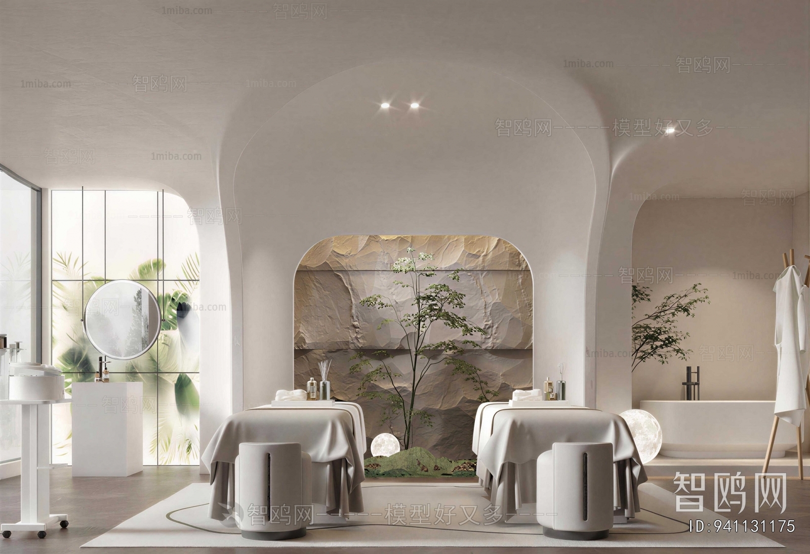 Wabi-sabi Style SPA Beauty