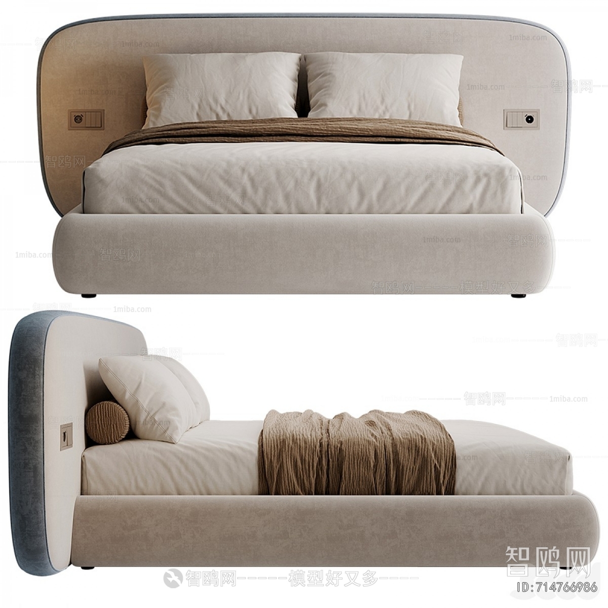 Modern Double Bed