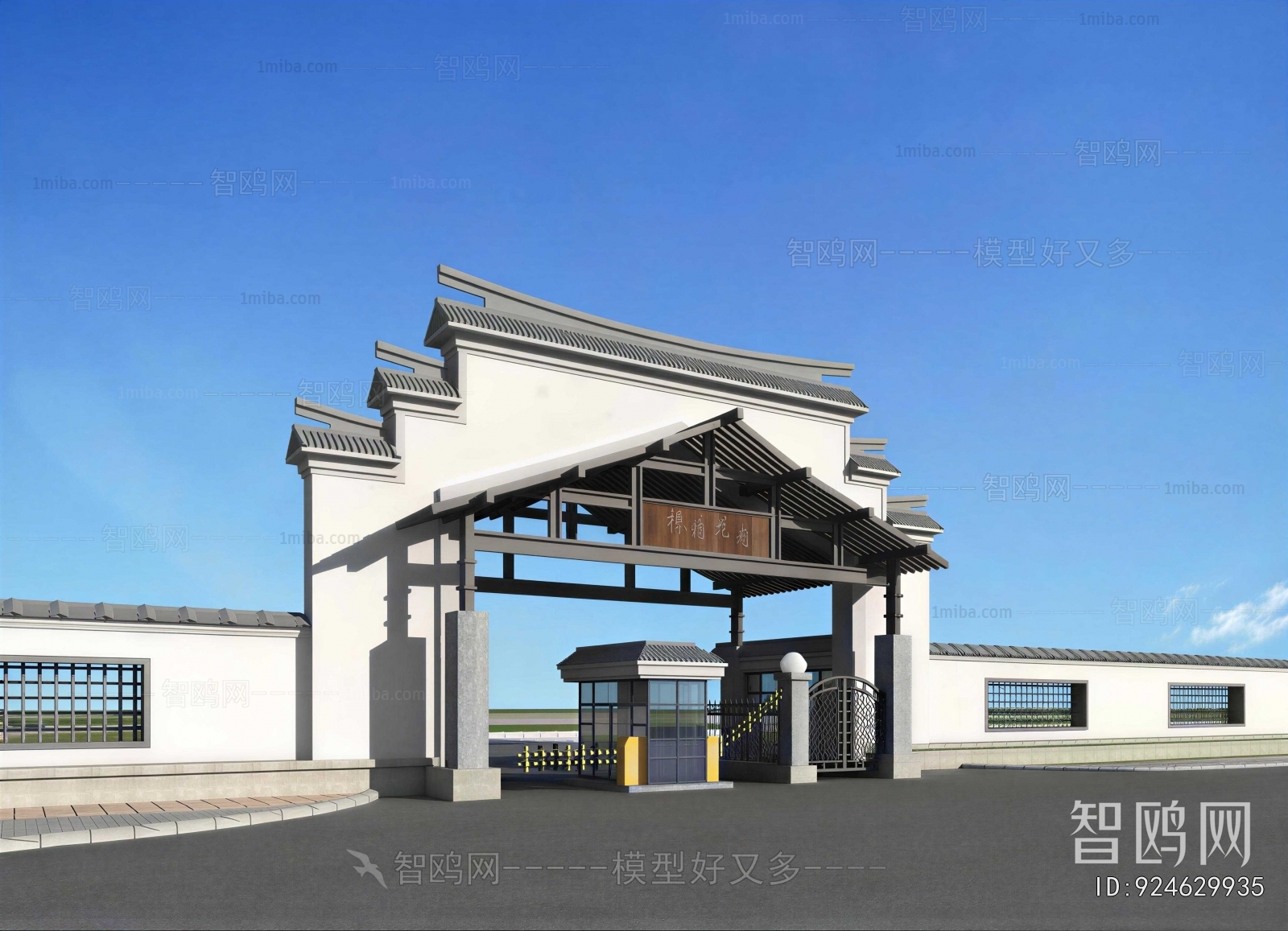 New Chinese Style Facade Element