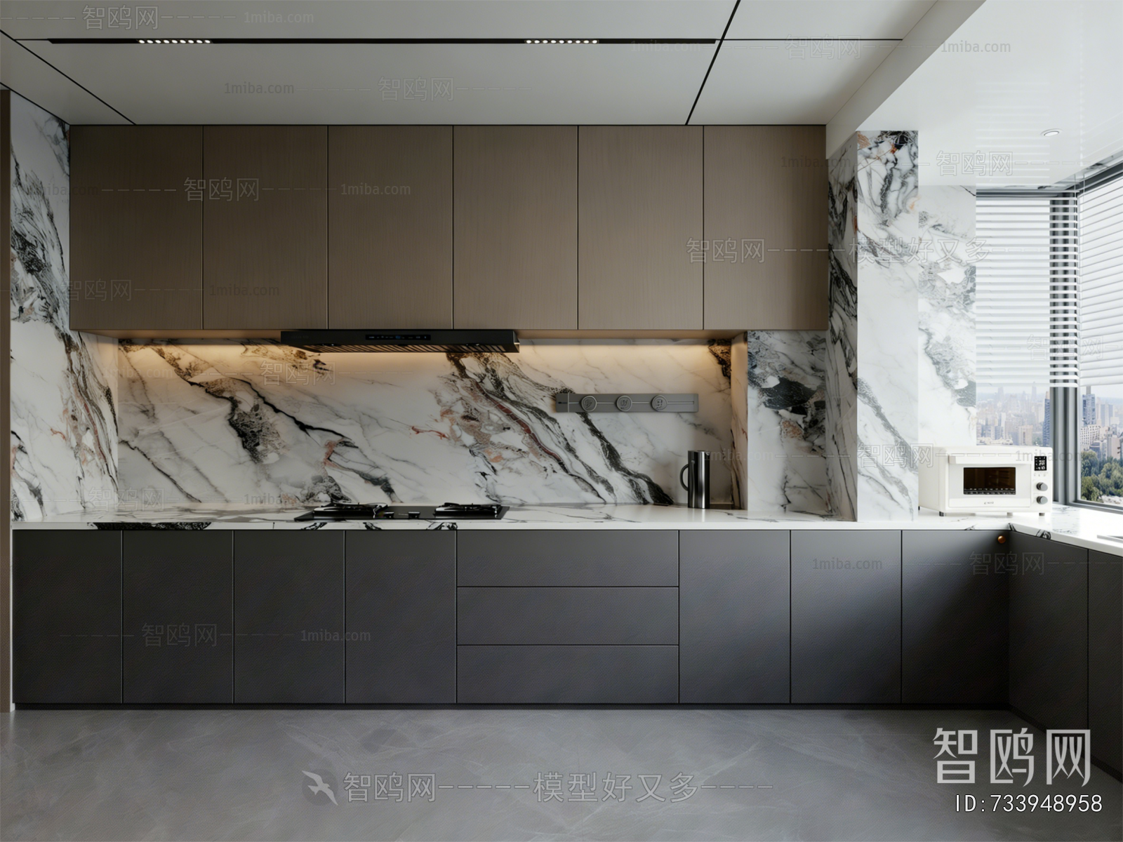 Modern The Kitchen