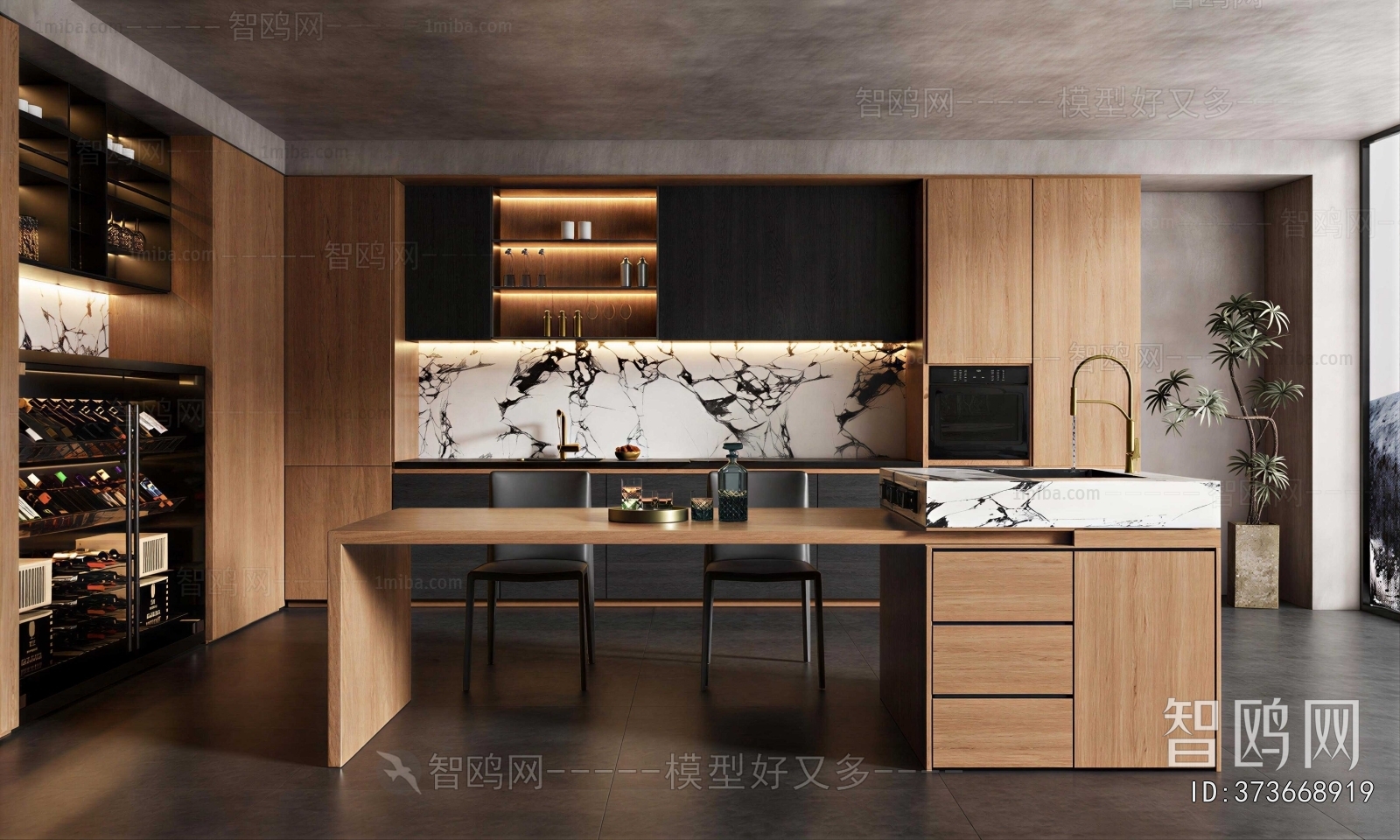 Modern The Kitchen