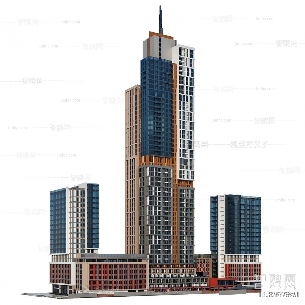 Modern Appearance Of Commercial Building