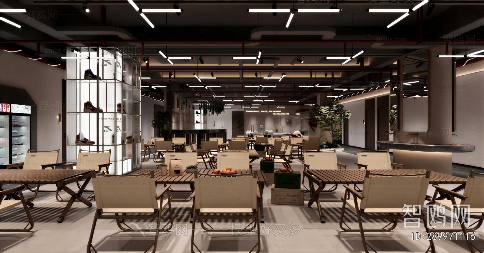 Industrial Style Restaurant