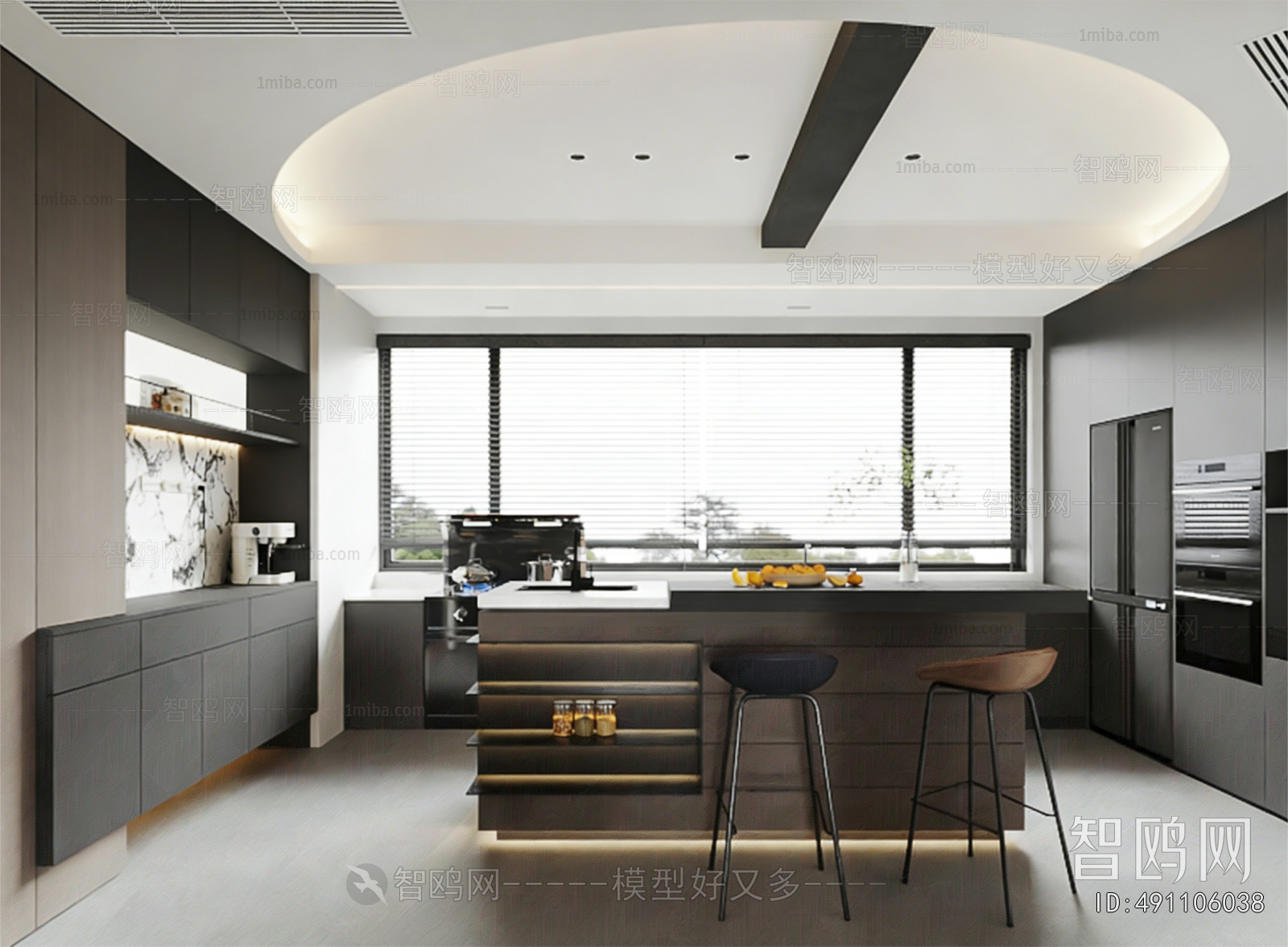 Modern Open Kitchen