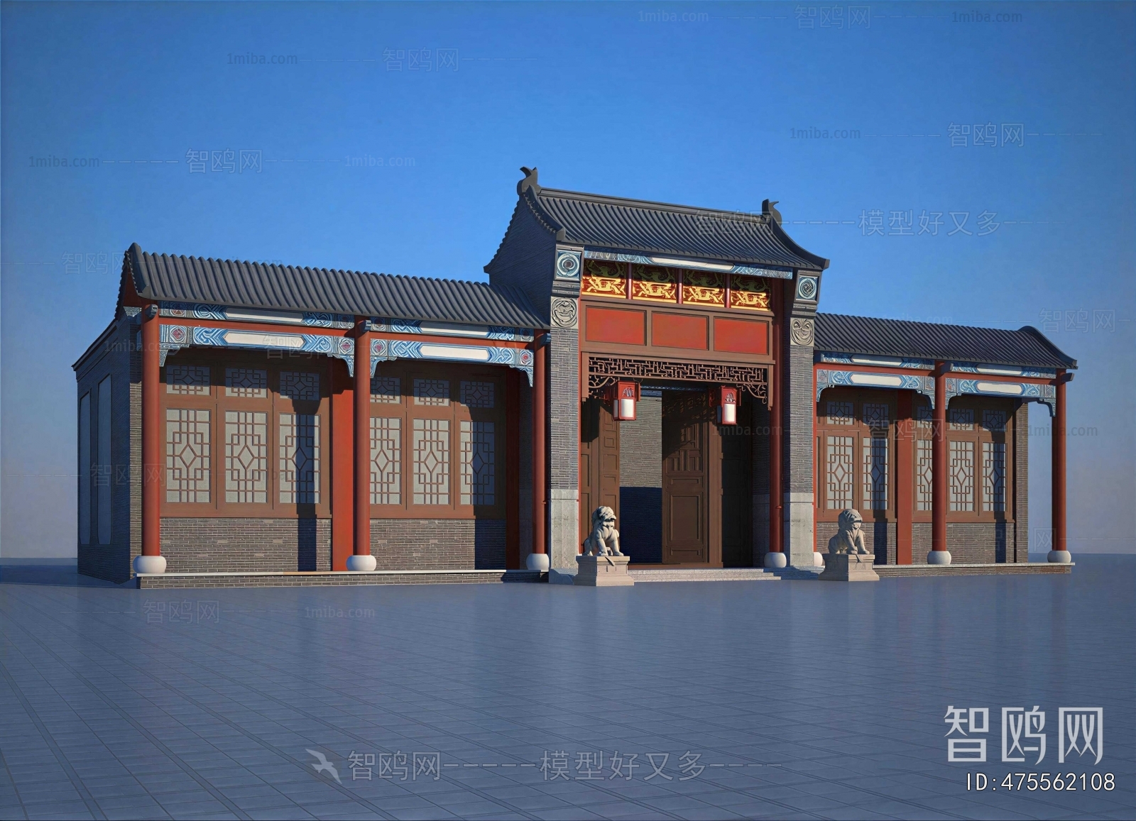 Chinese Style Facade Element