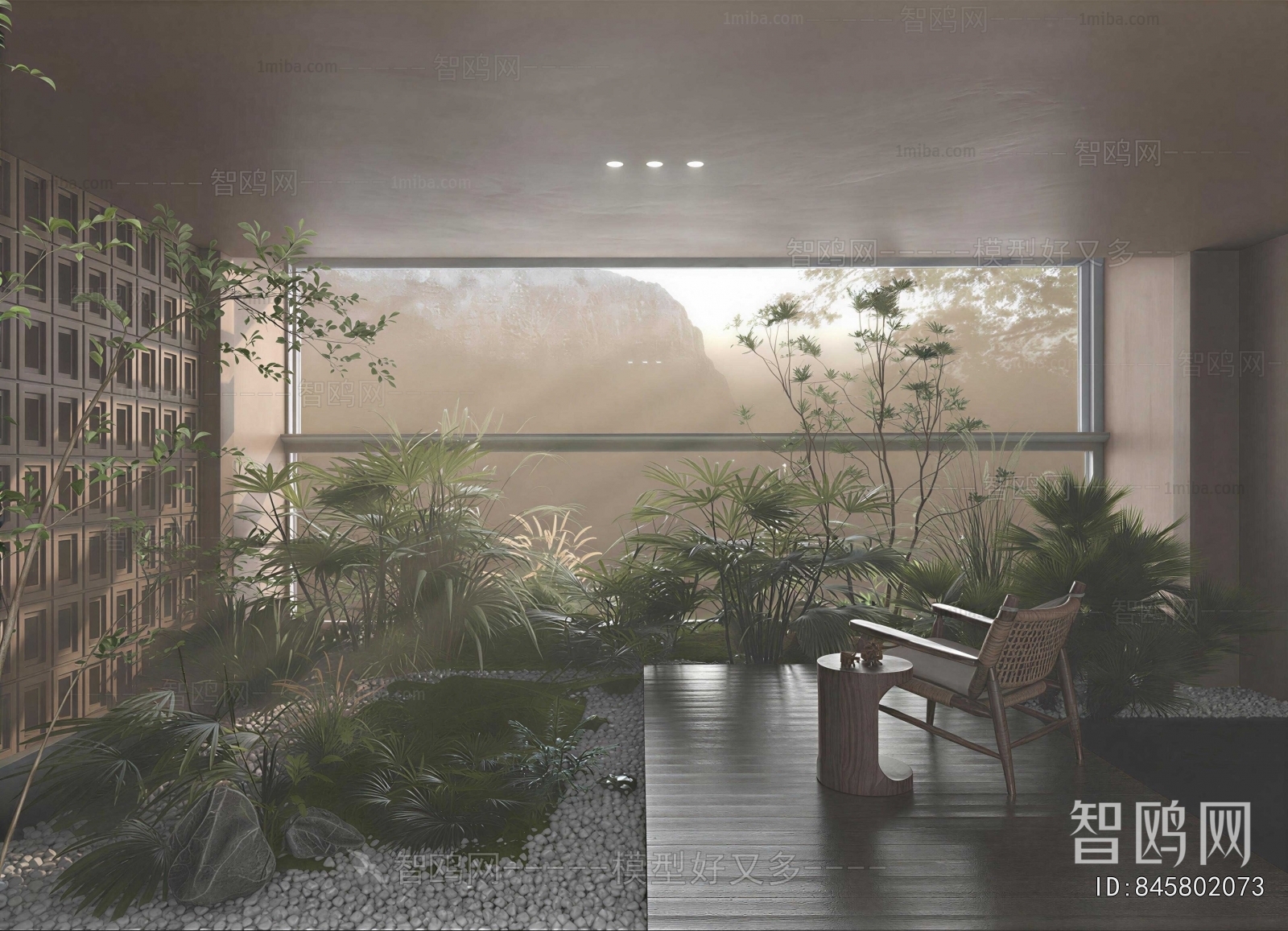 Wabi-sabi Style Terrace