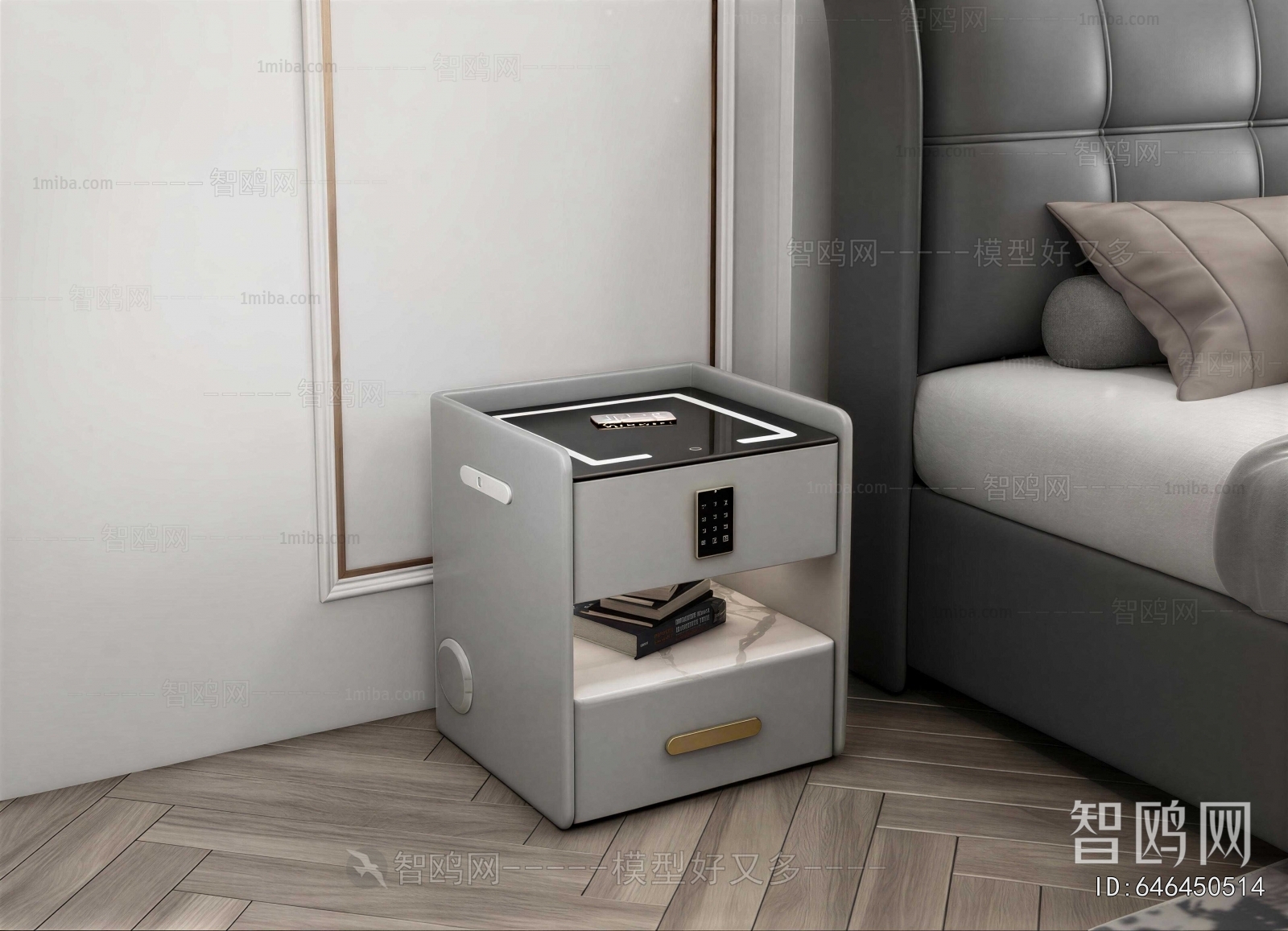 Modern Bedside Cupboard