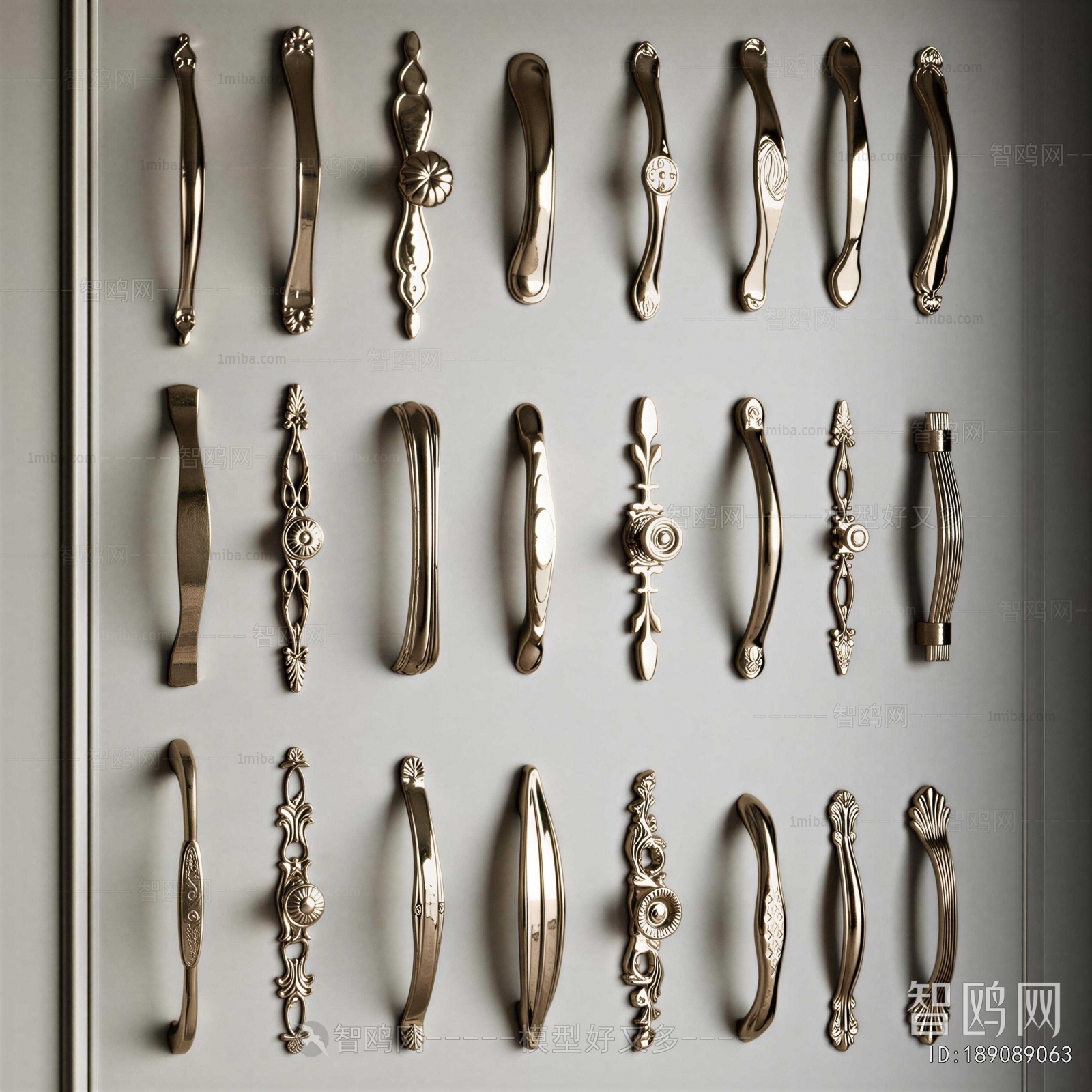 Simple European Style Door Handle
