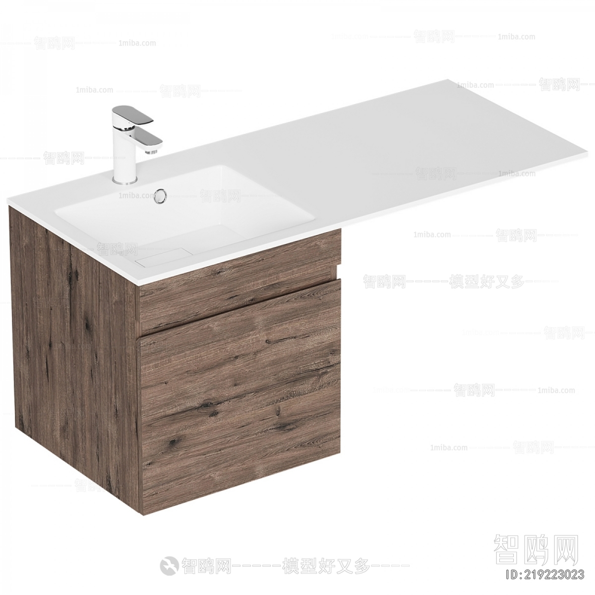 Nordic Style Bathroom Cabinet
