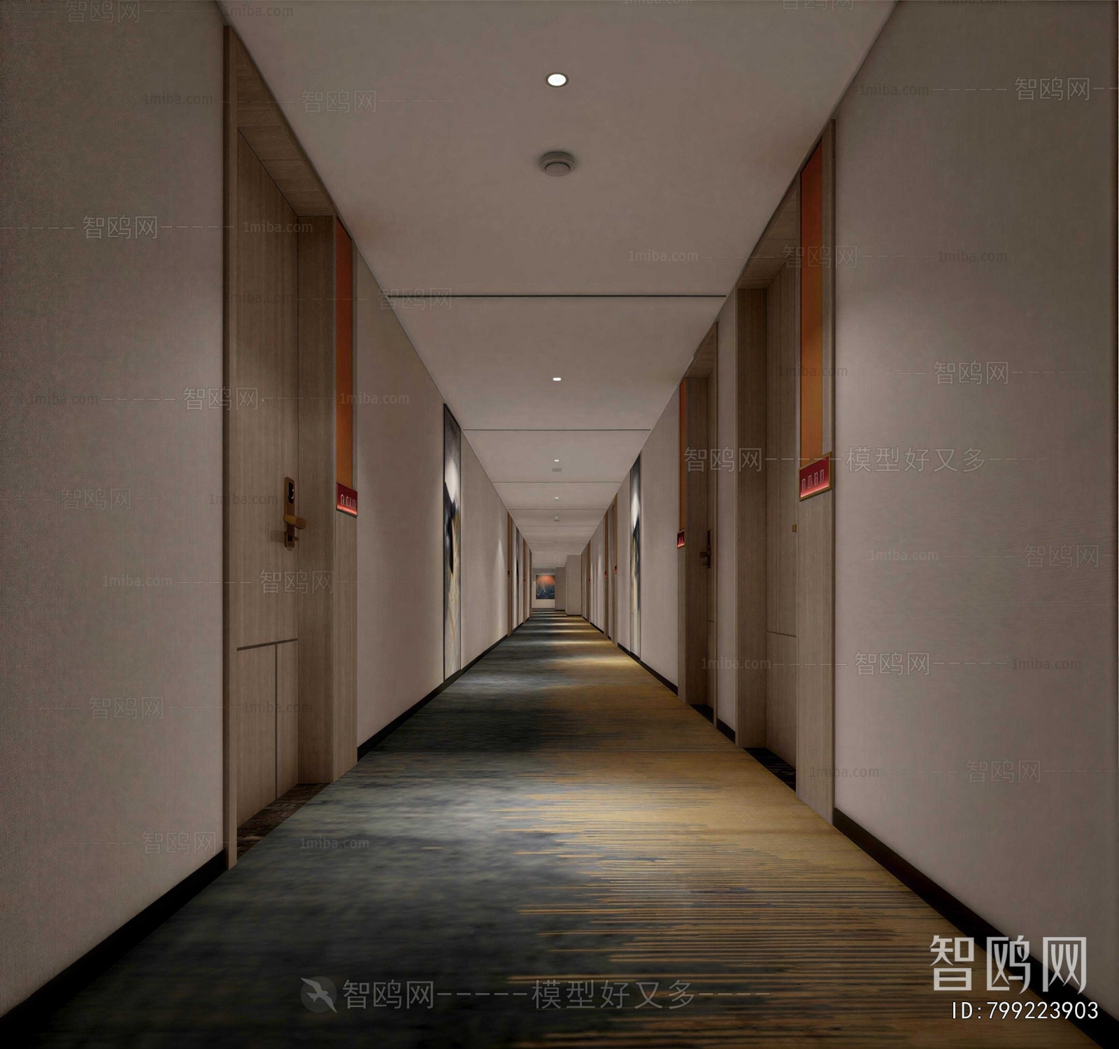 New Chinese Style Corridor