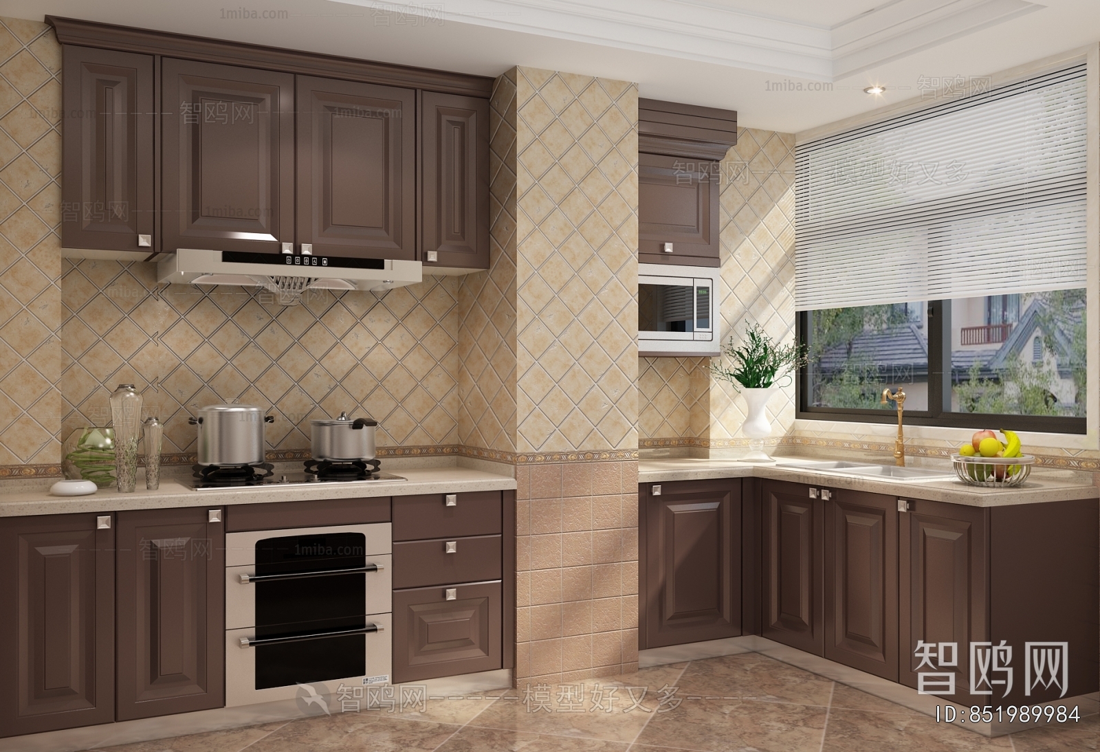 Simple European Style The Kitchen