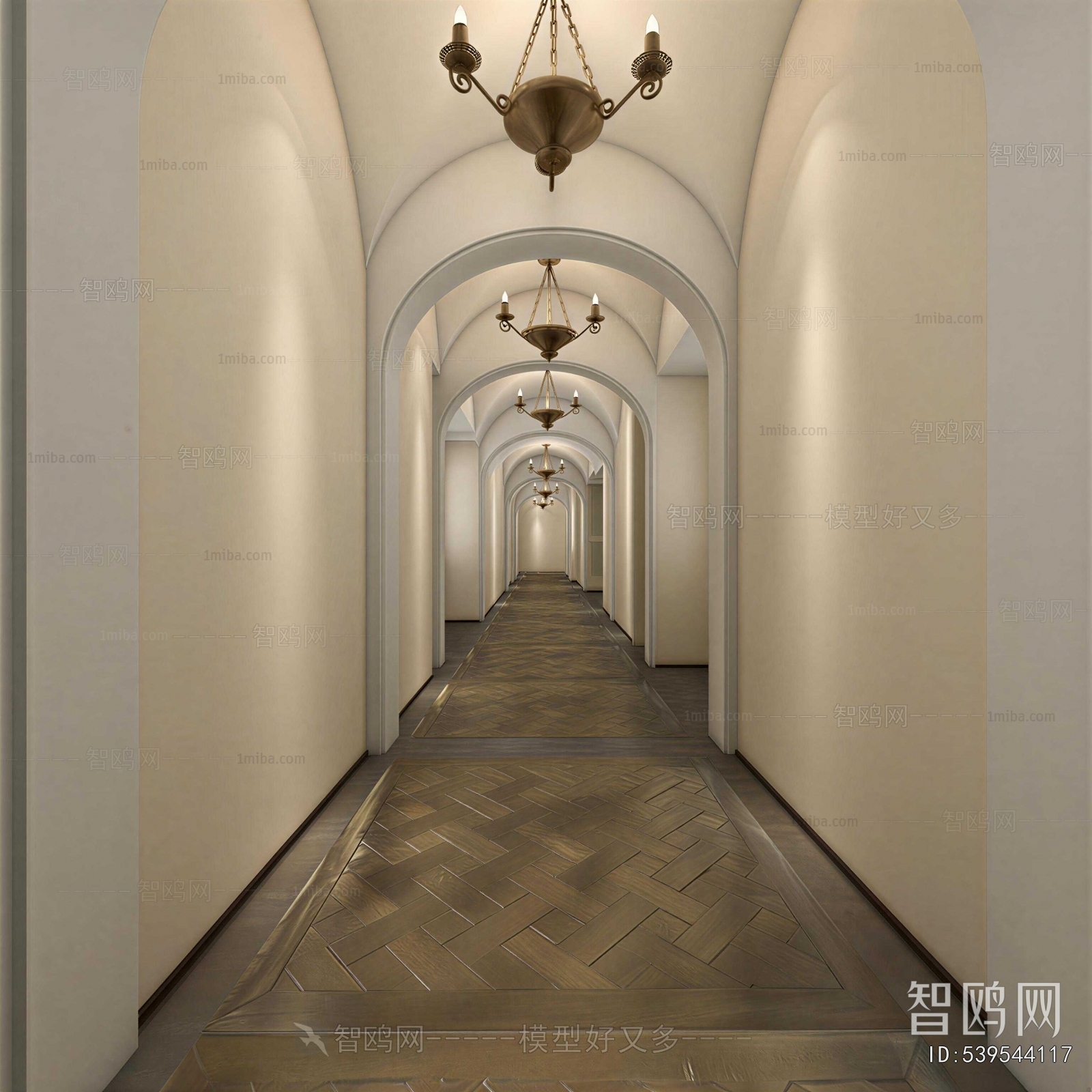 French Style Corridor