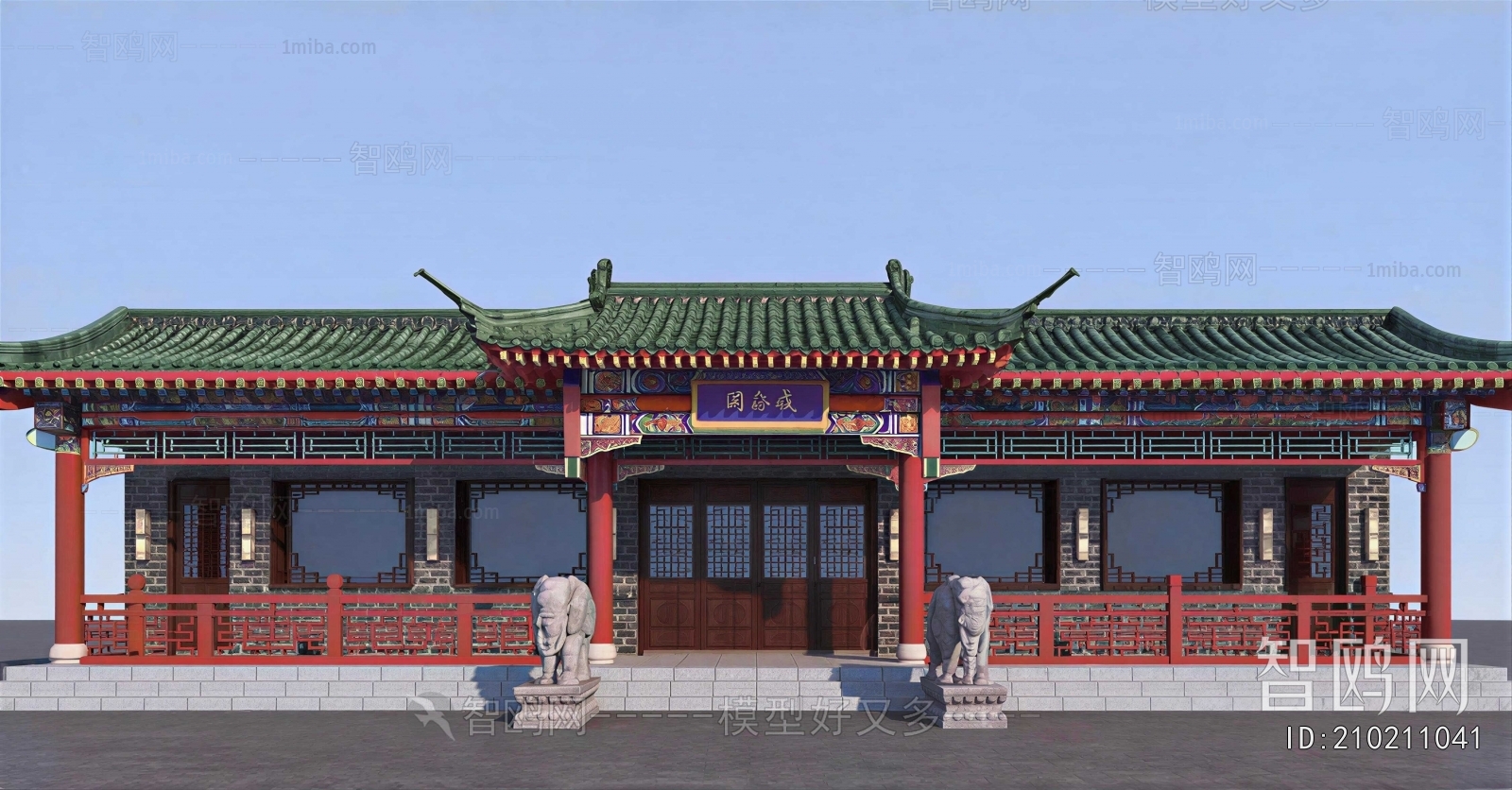 Chinese Style Facade Element