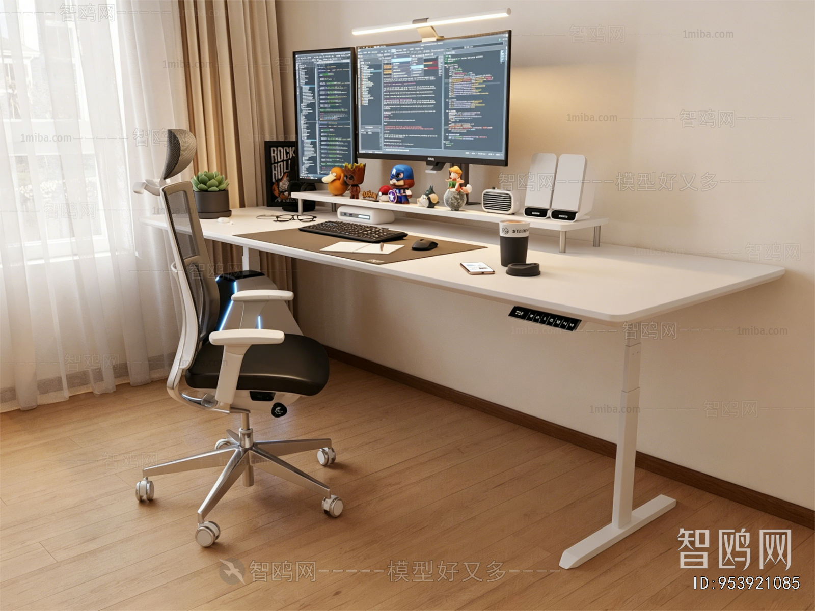 Modern Computer Desk And Chair