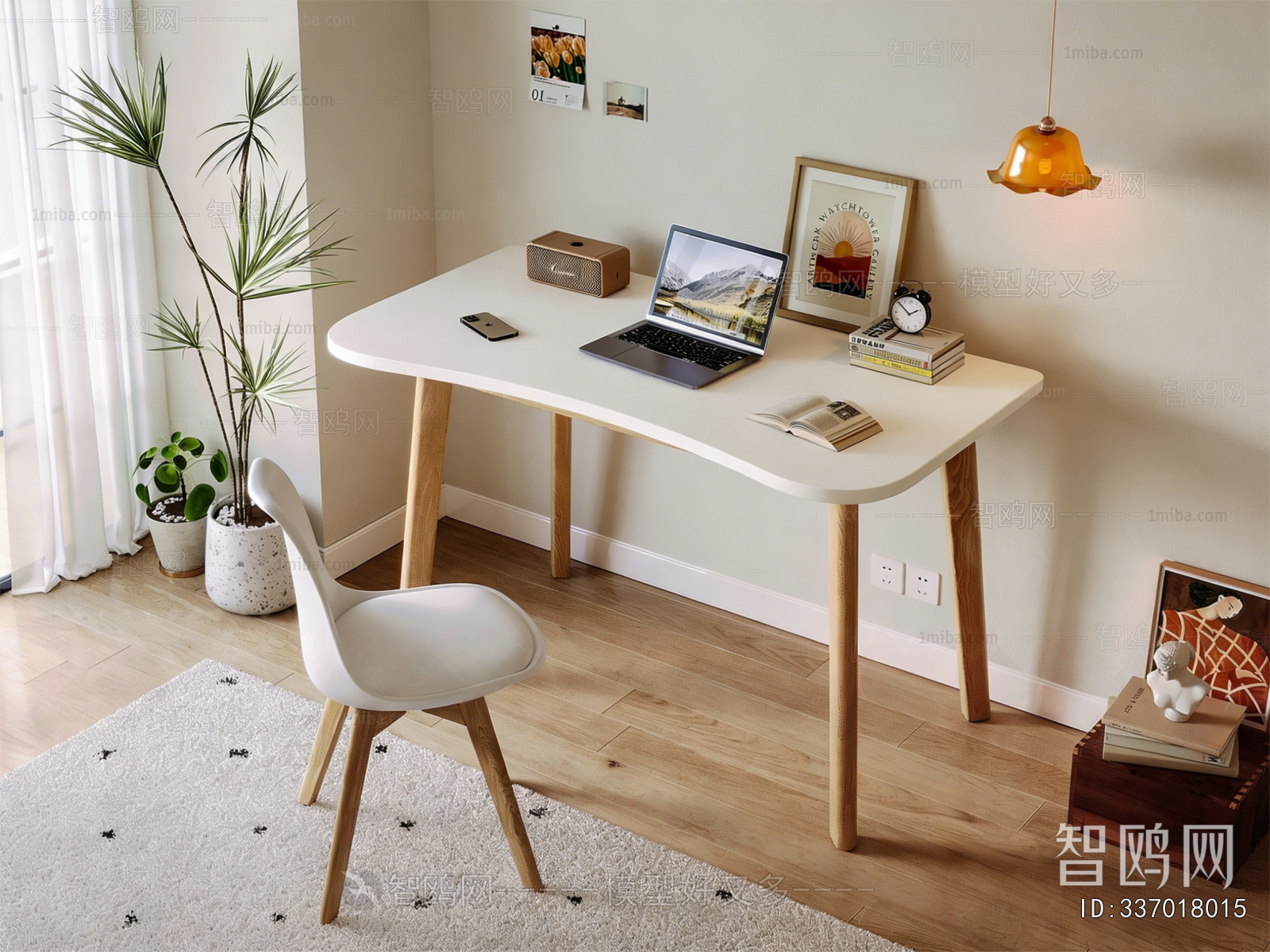 Modern Computer Desk And Chair