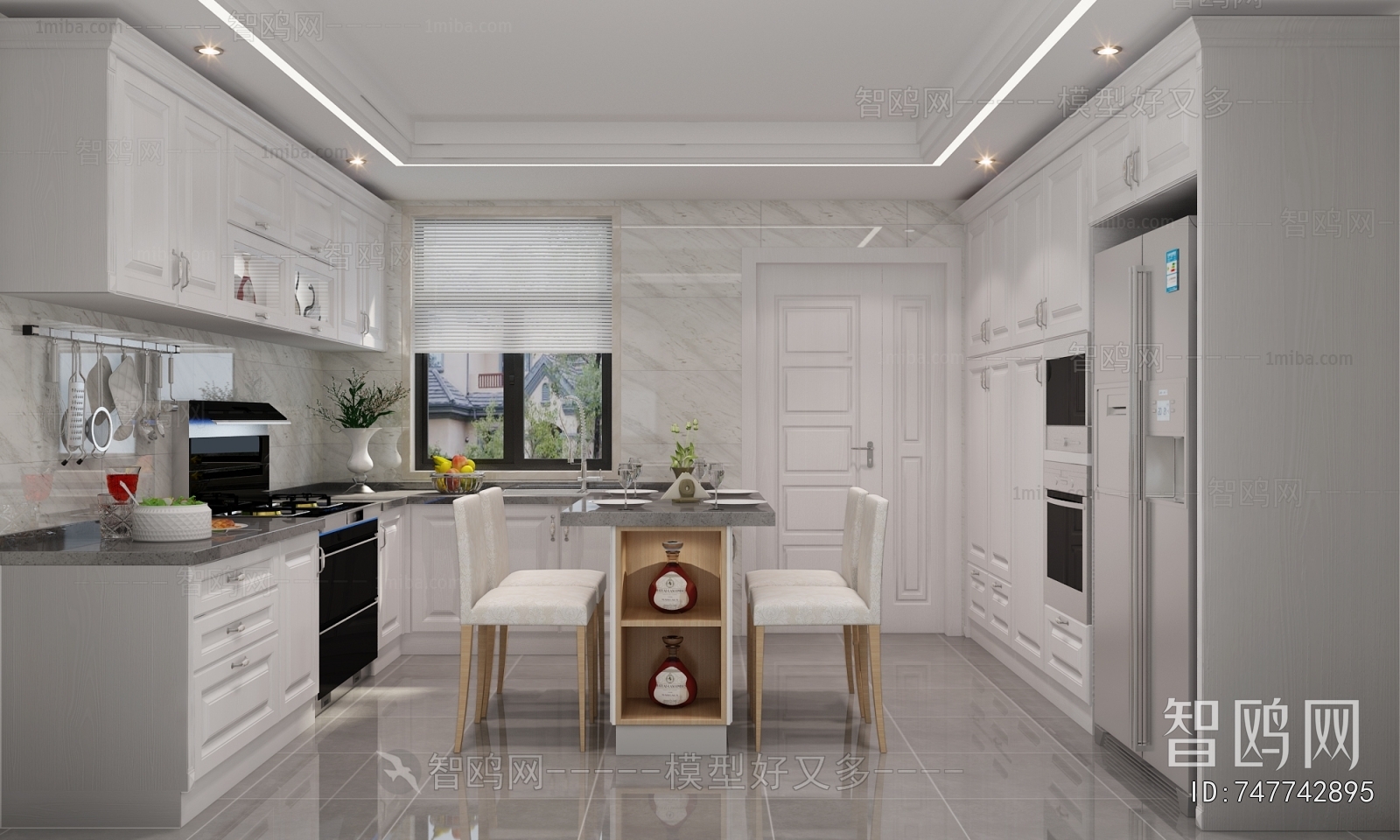 Simple European Style The Kitchen
