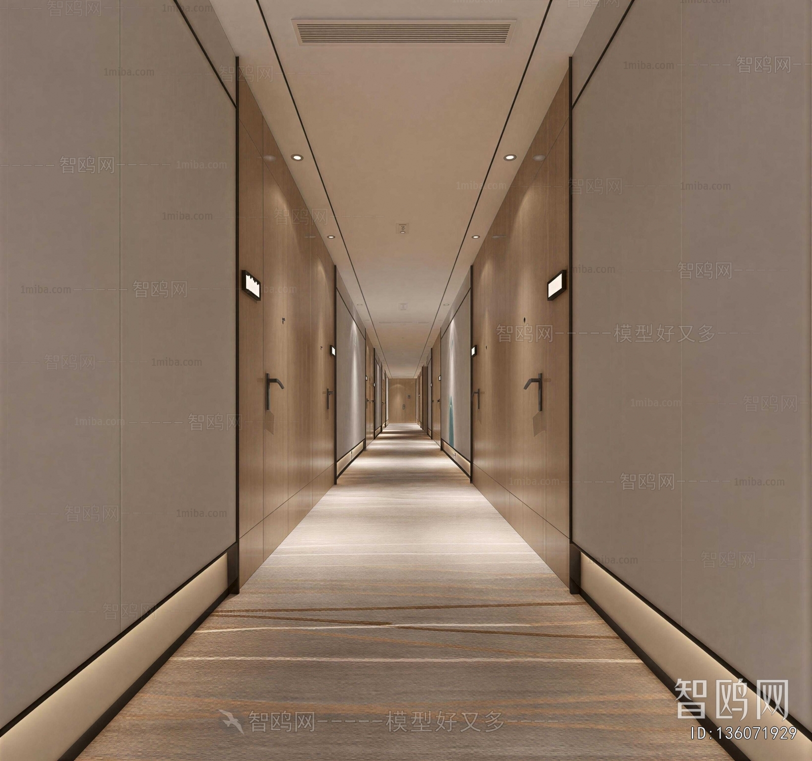 New Chinese Style Corridor