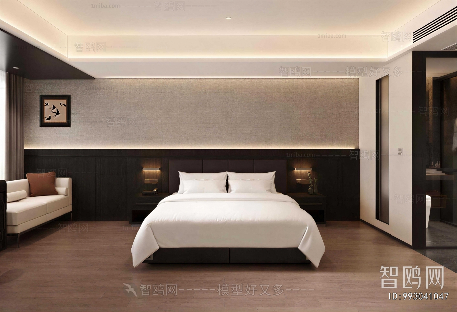Modern Guest Room