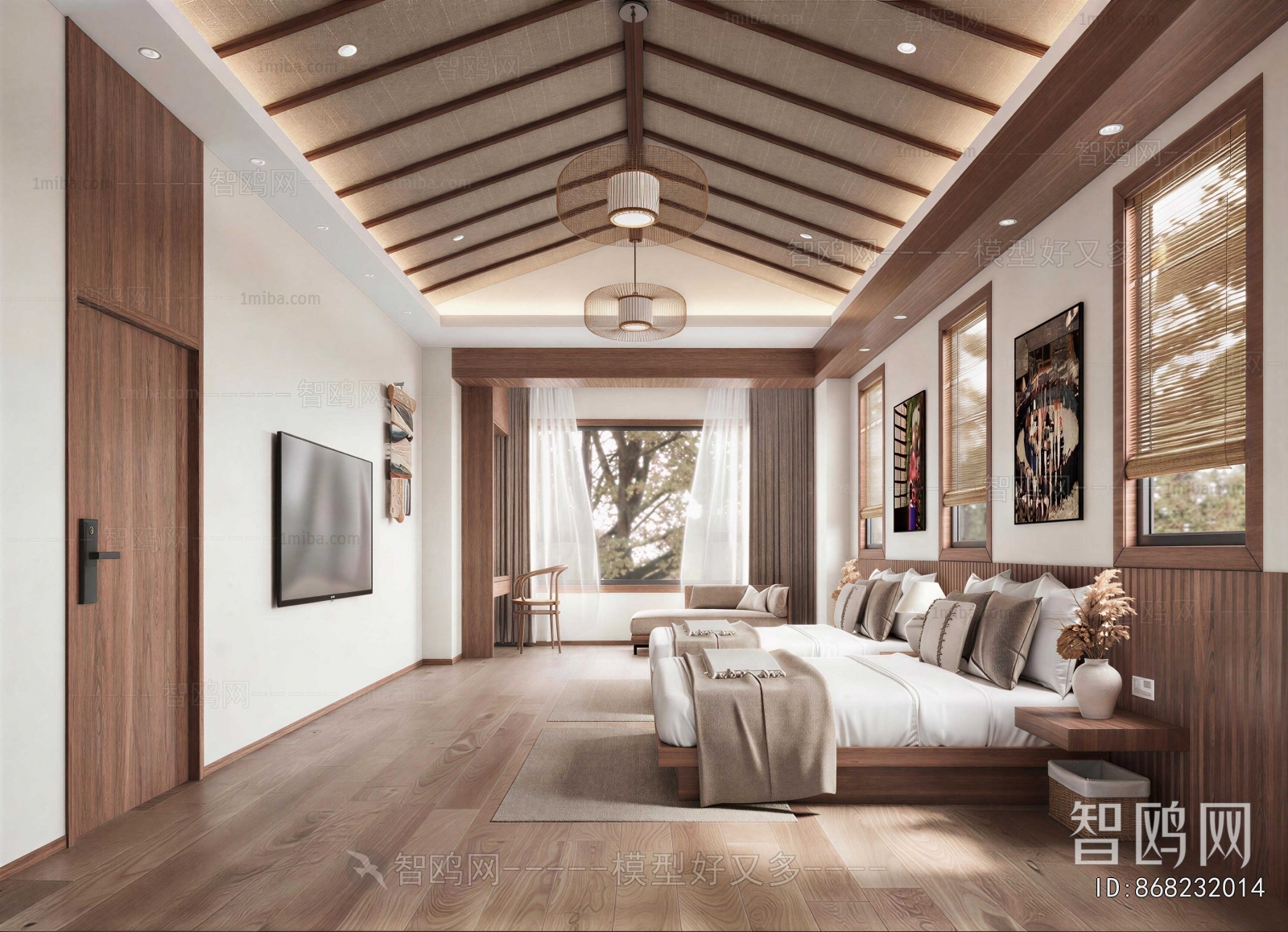 New Chinese Style Guest Room