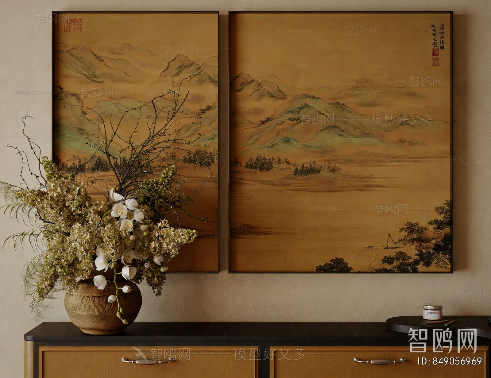 New Chinese Style Painting