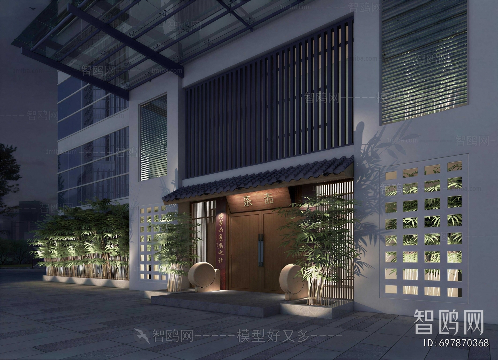 New Chinese Style Facade Element