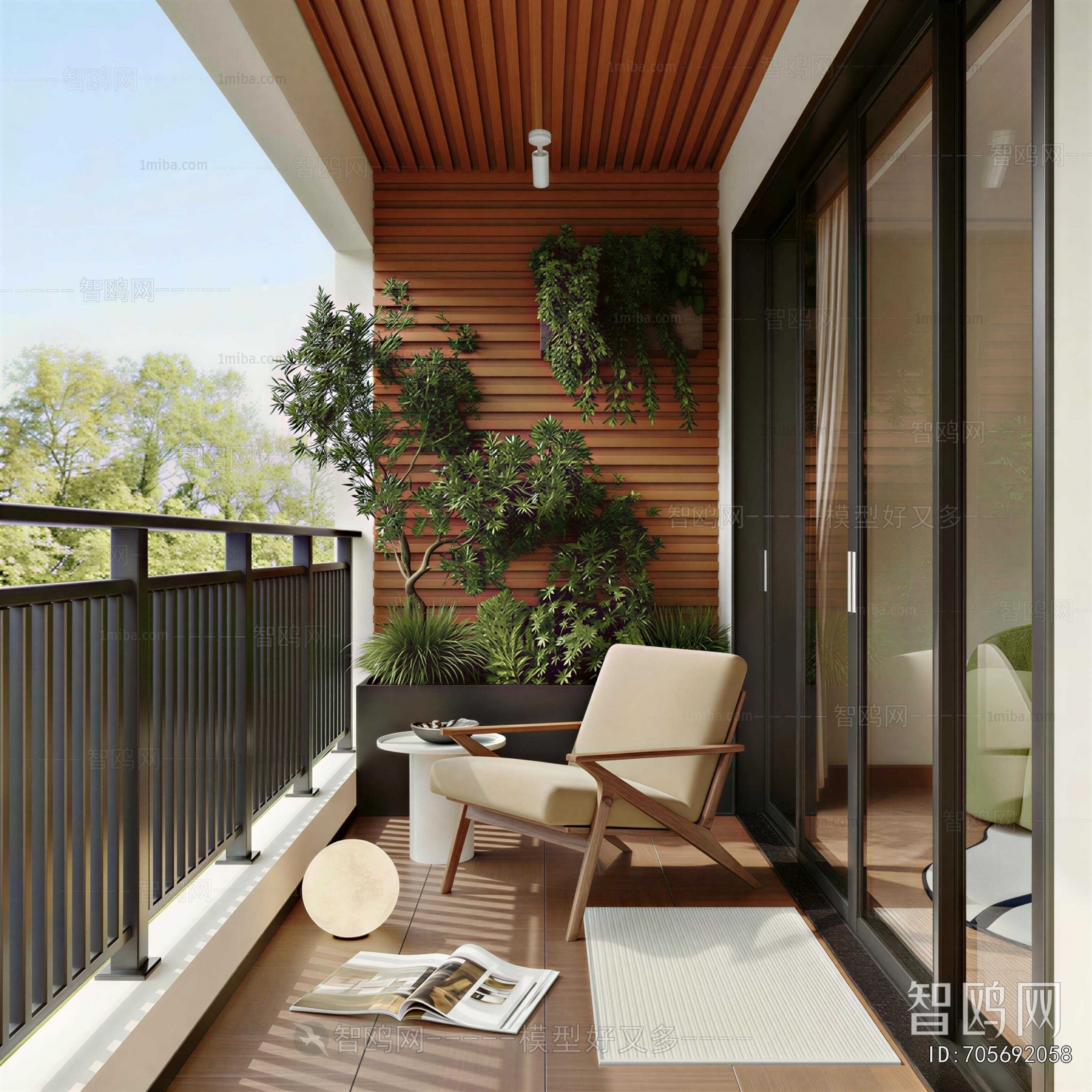 Modern Leisure Balcony