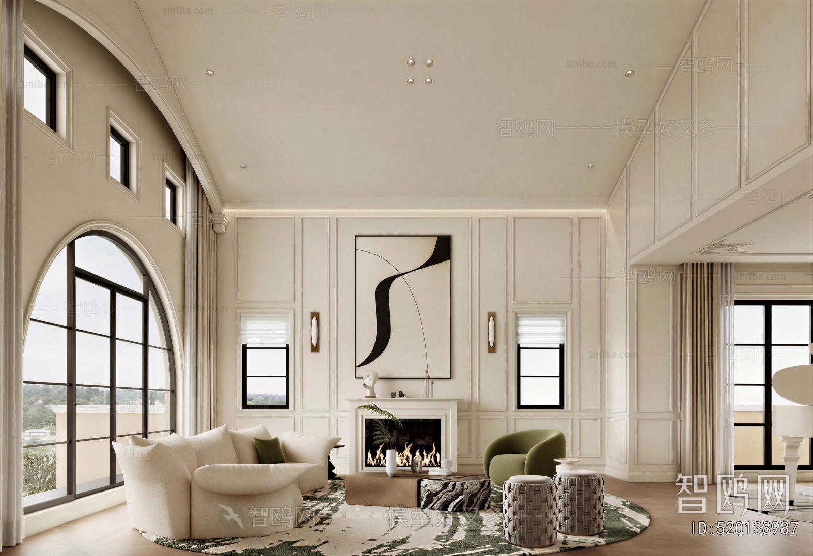 Modern A Living Room