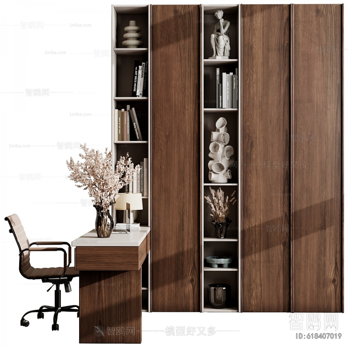 Modern Computer Desk And Chair