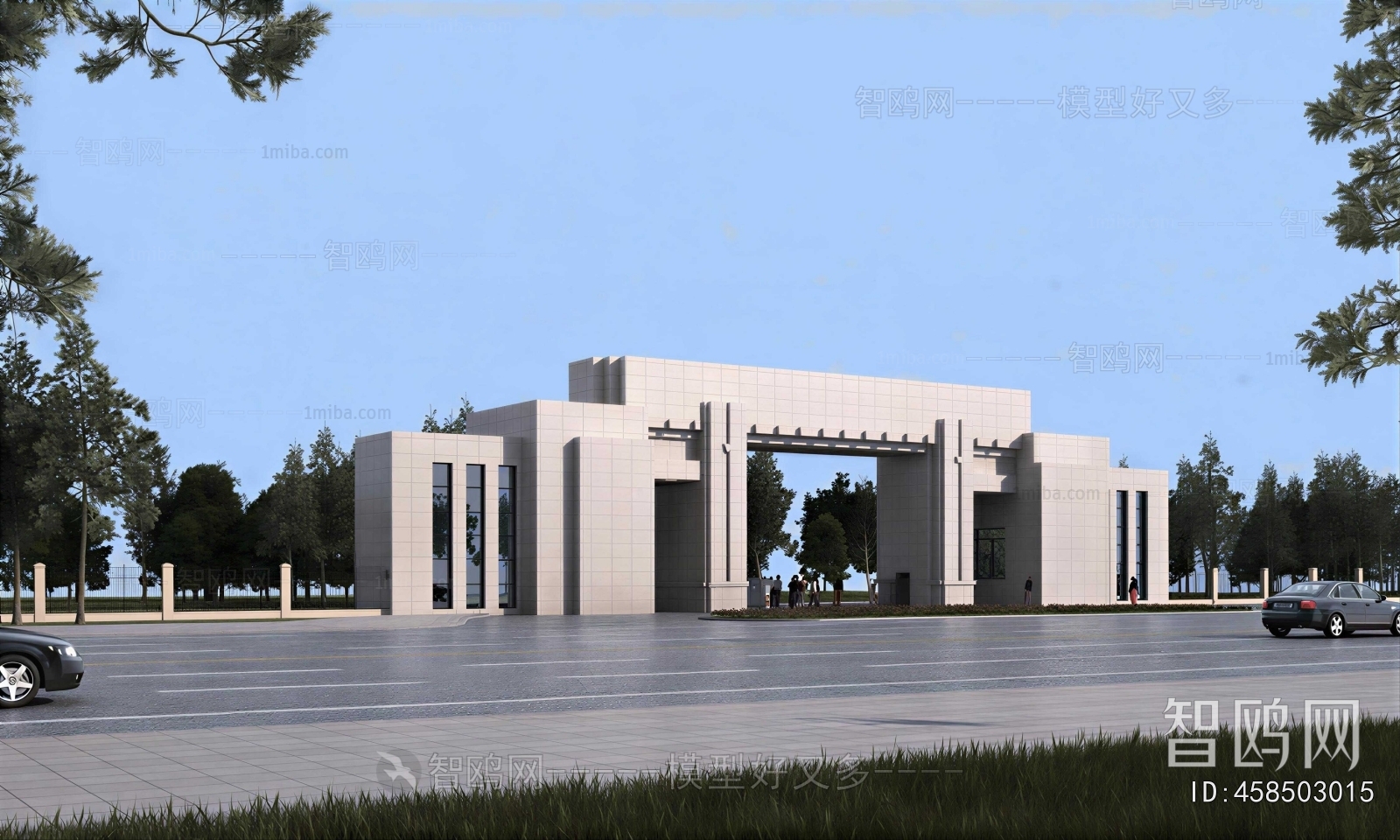 New Classical Style Gate