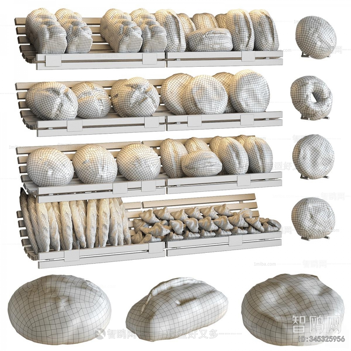 Modern Bread Cake
