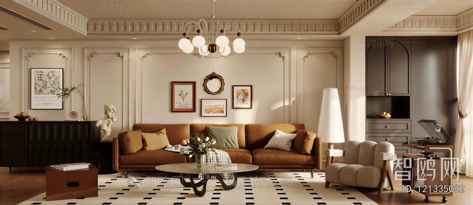French Style A Living Room