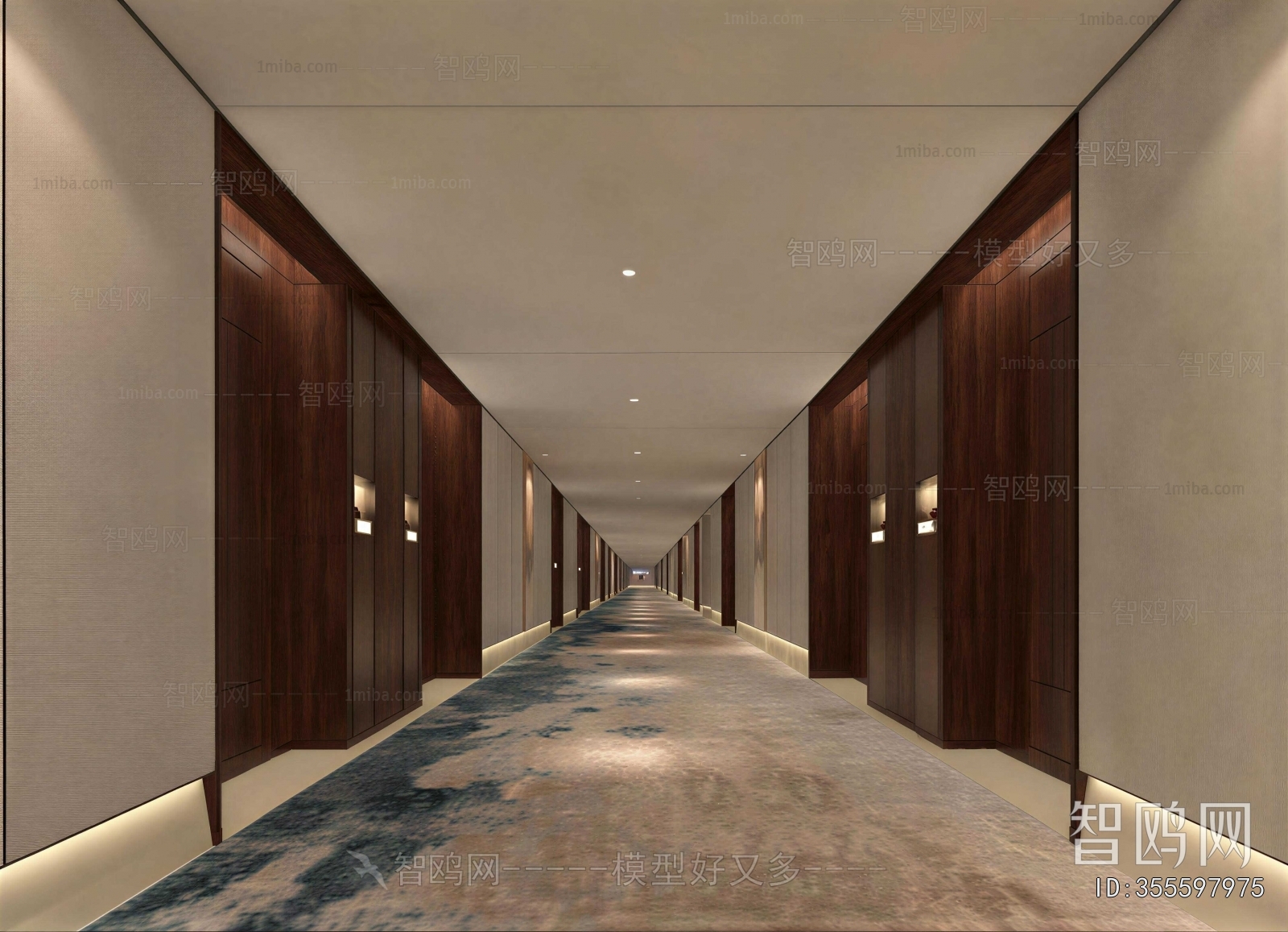 New Chinese Style Corridor