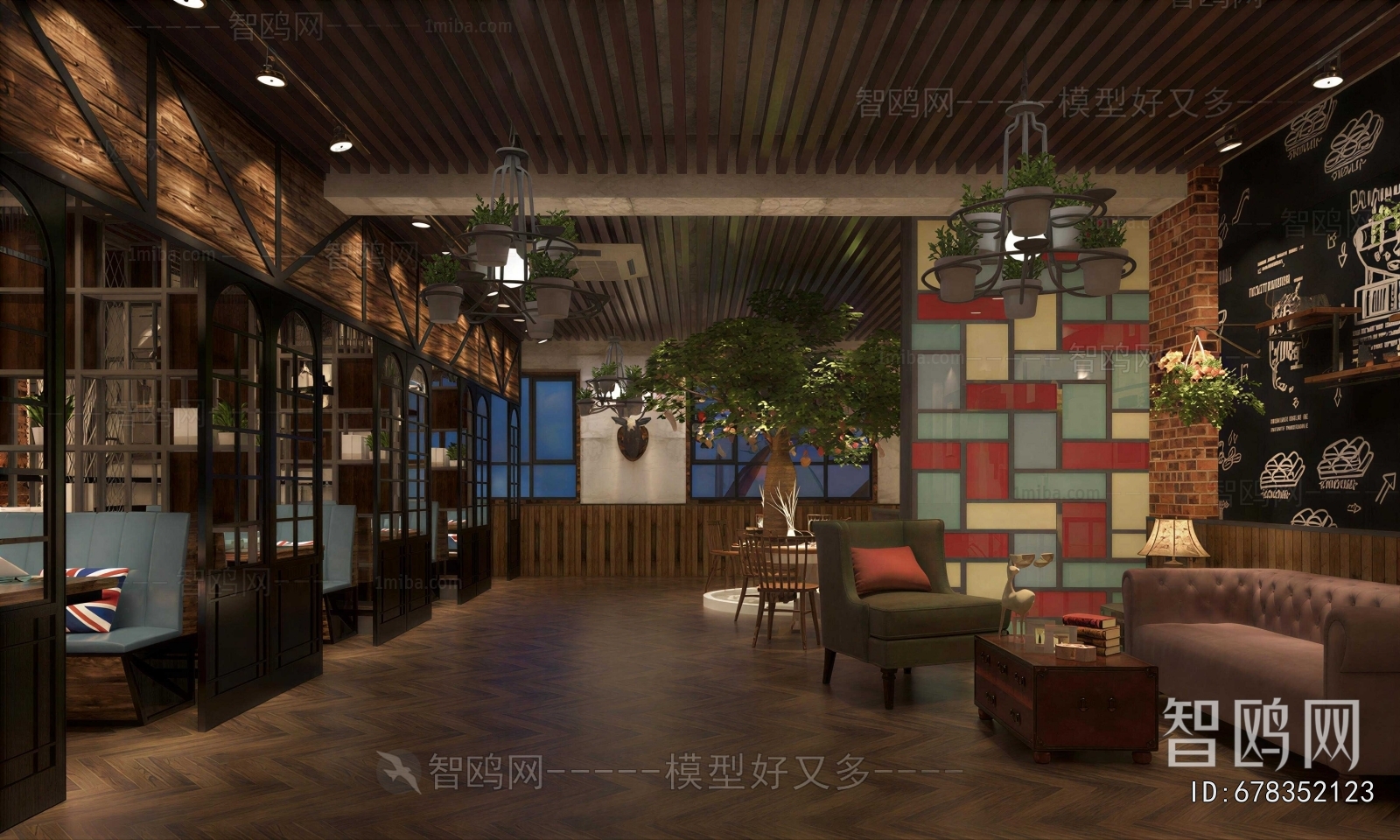 Industrial Style Cafe