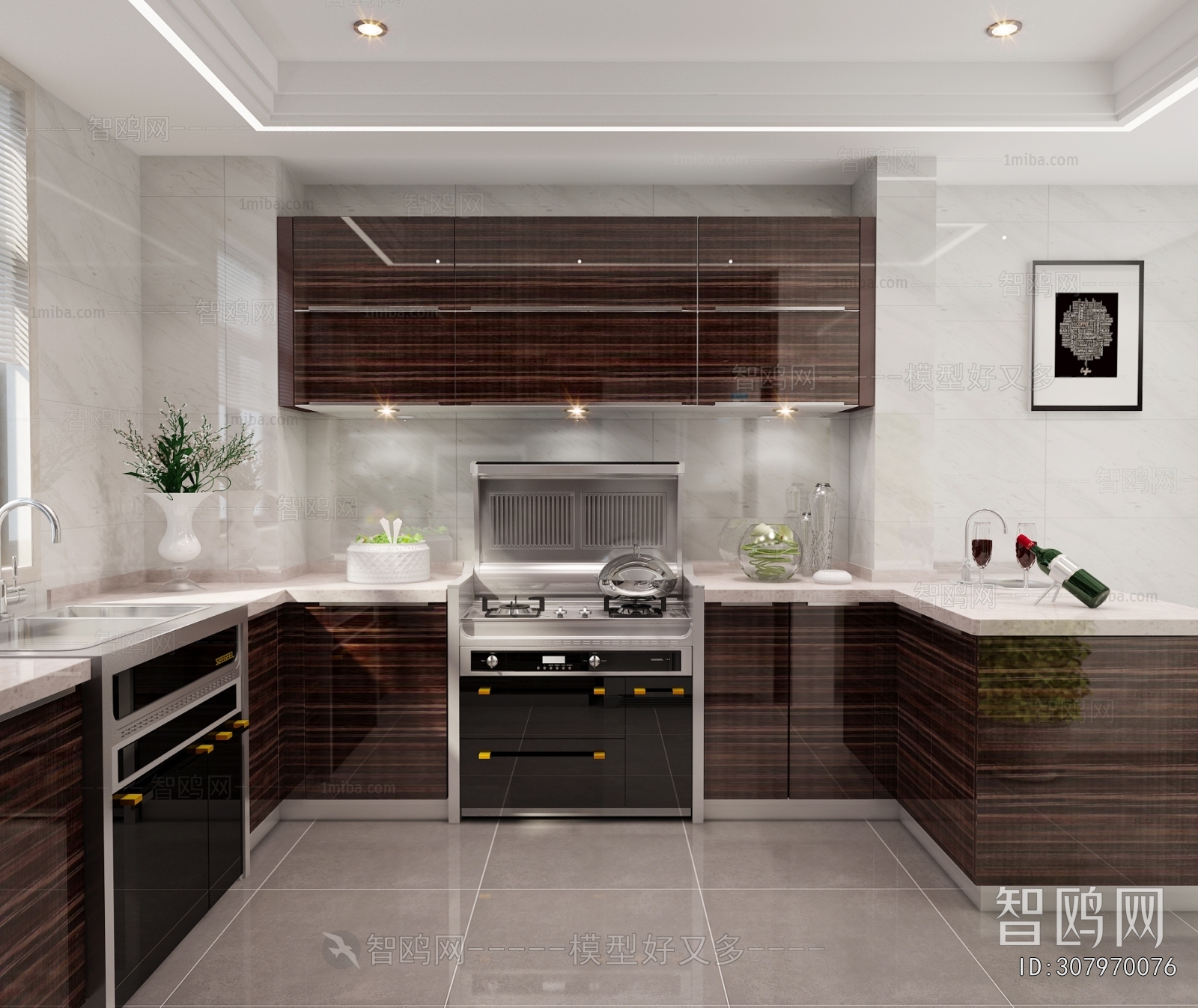 Modern Open Kitchen