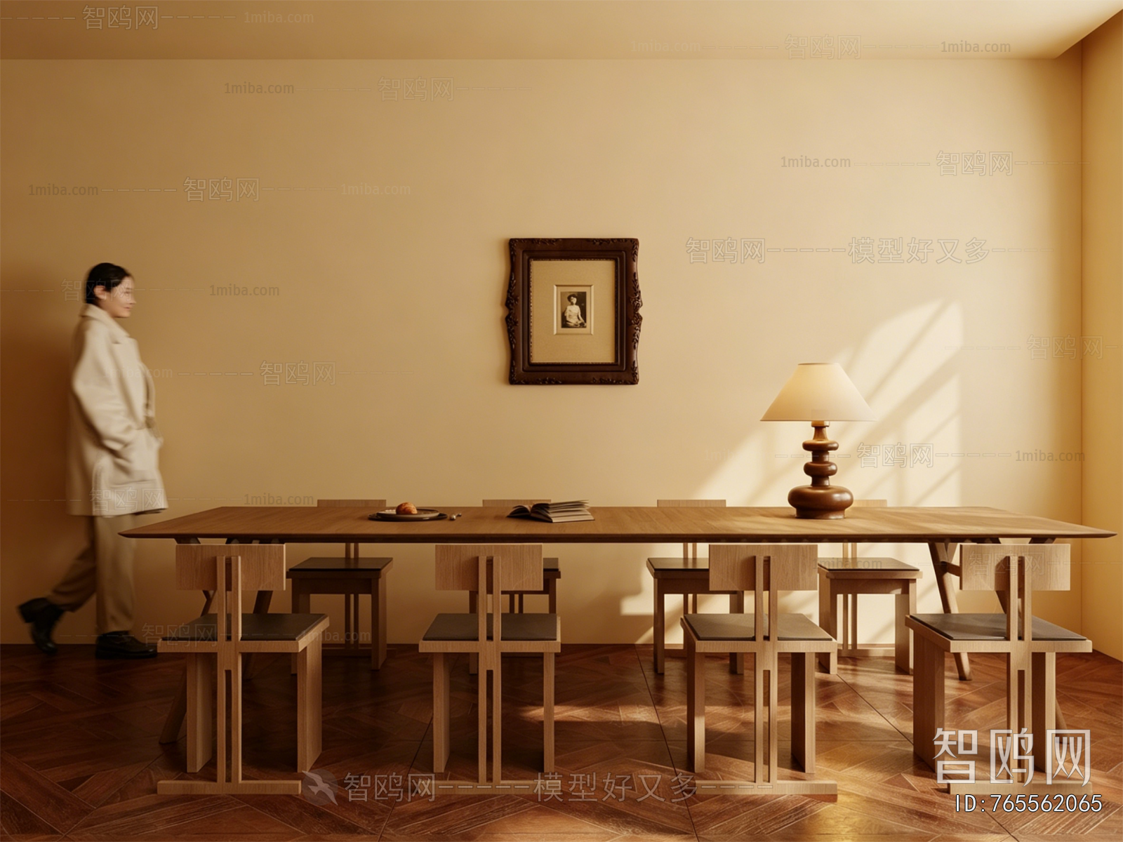 Wabi-sabi Style Dining Room
