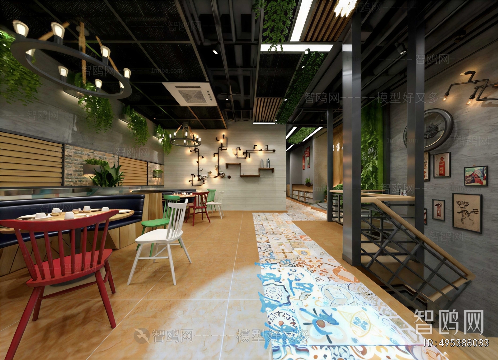 Industrial Style Restaurant