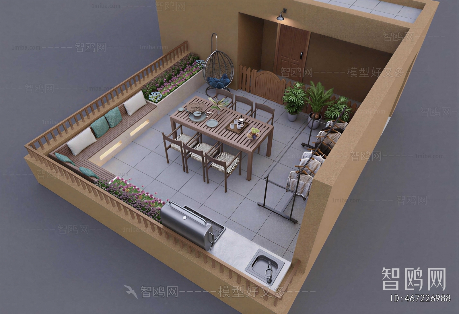 Modern Terrace