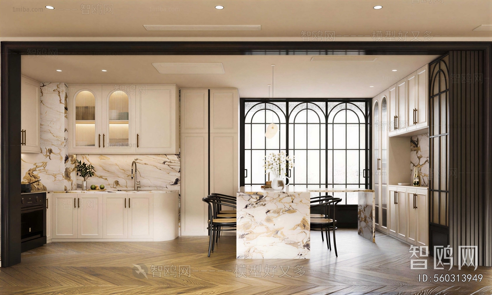 French Style Dining Room