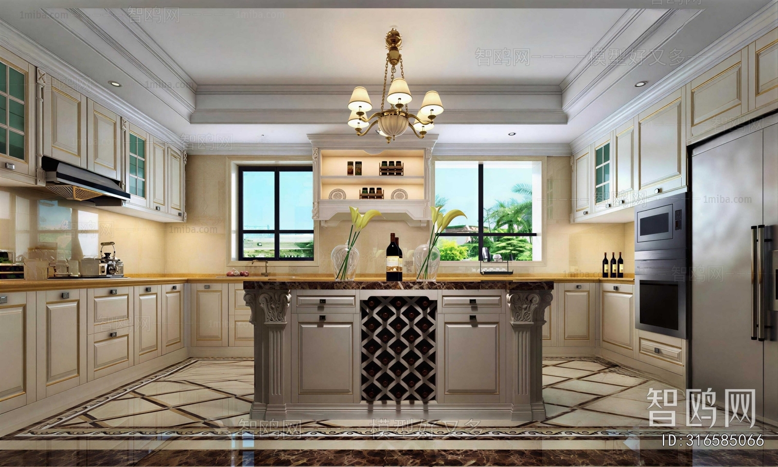 European Style Dining Room