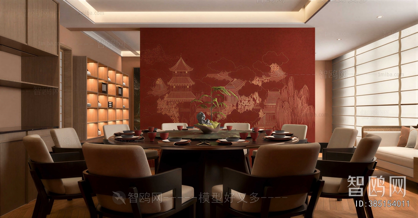 New Chinese Style Restaurant Box