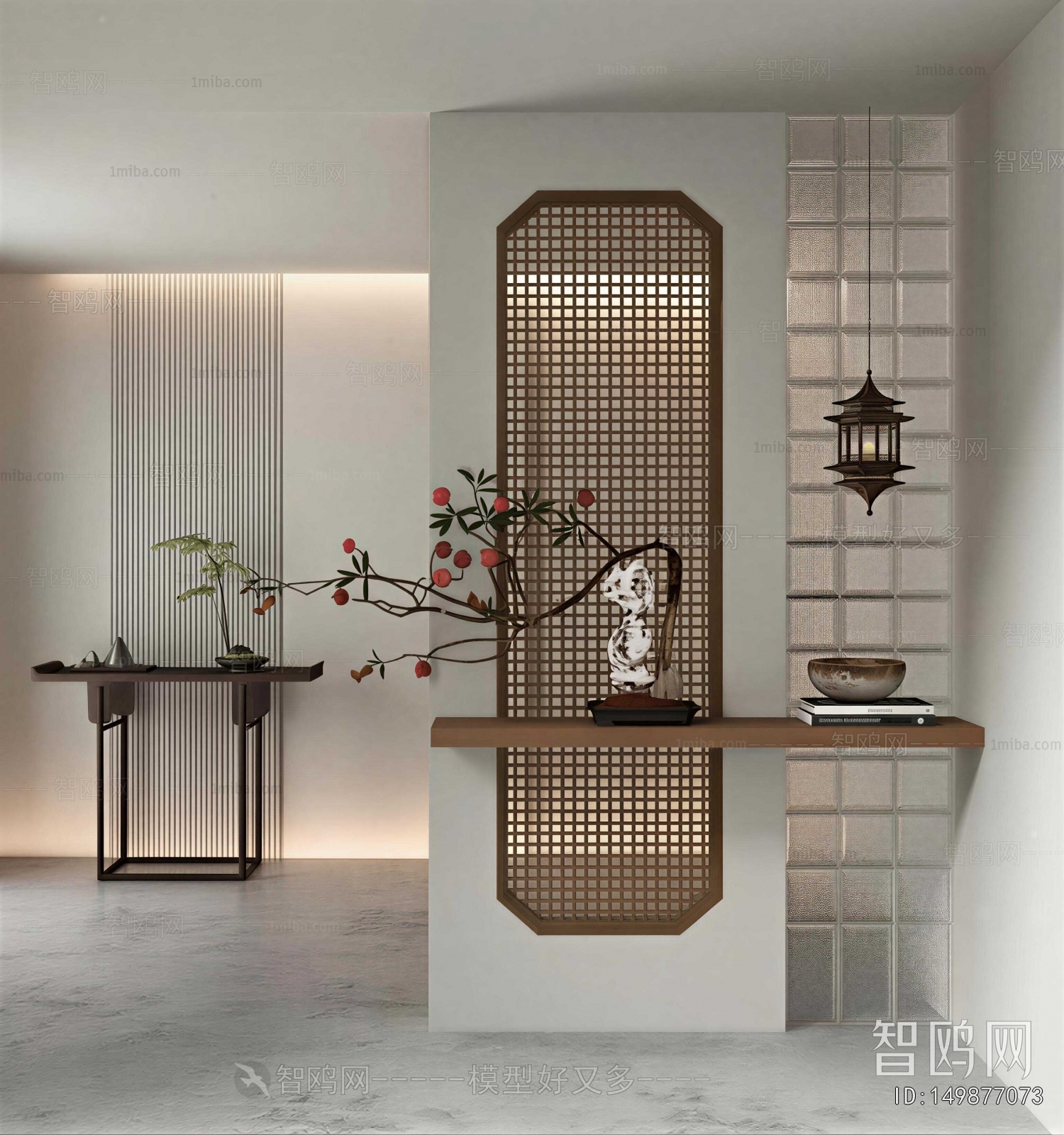 New Chinese Style Hallway