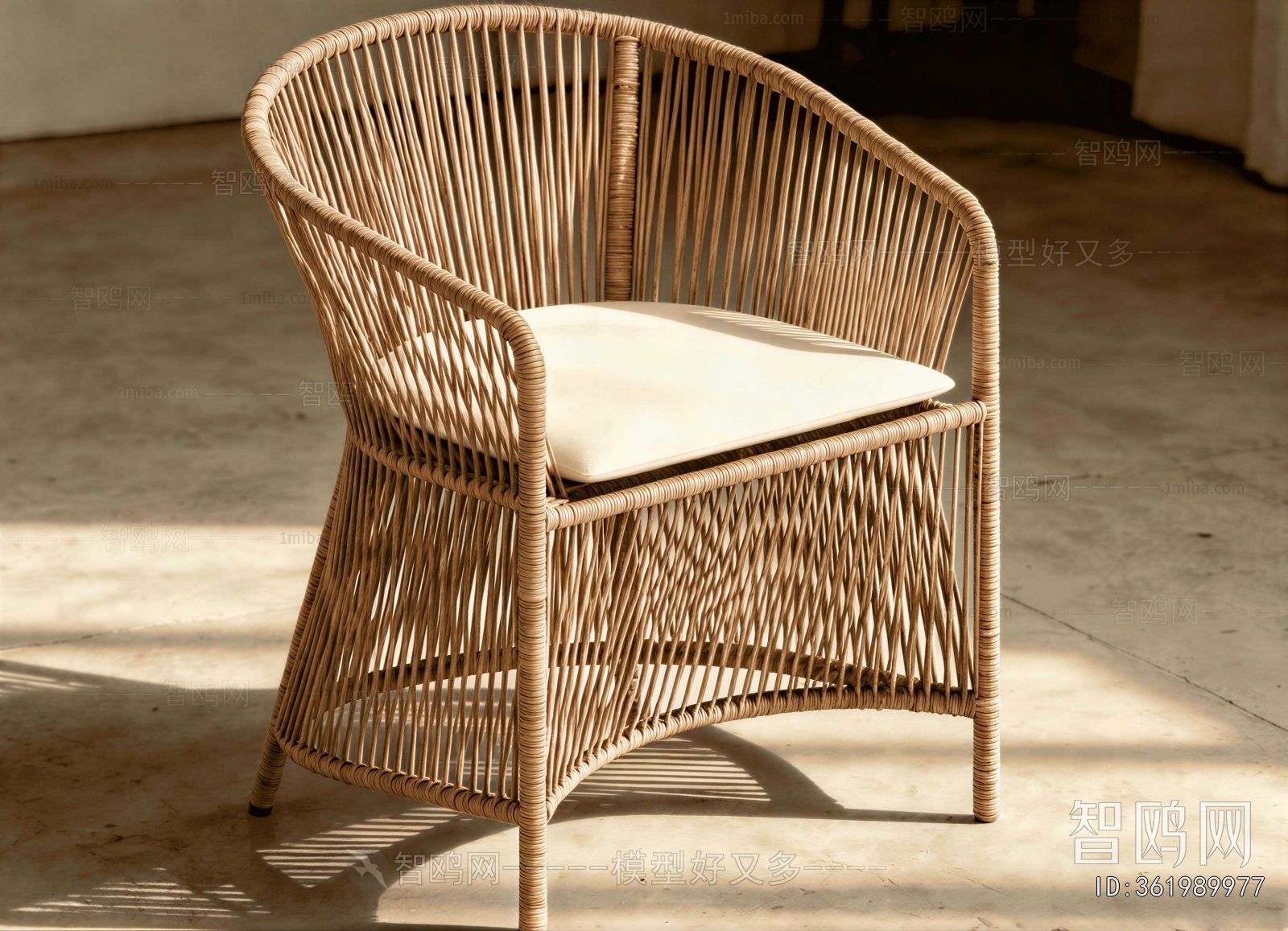 Wabi-sabi Style Outdoor Chair